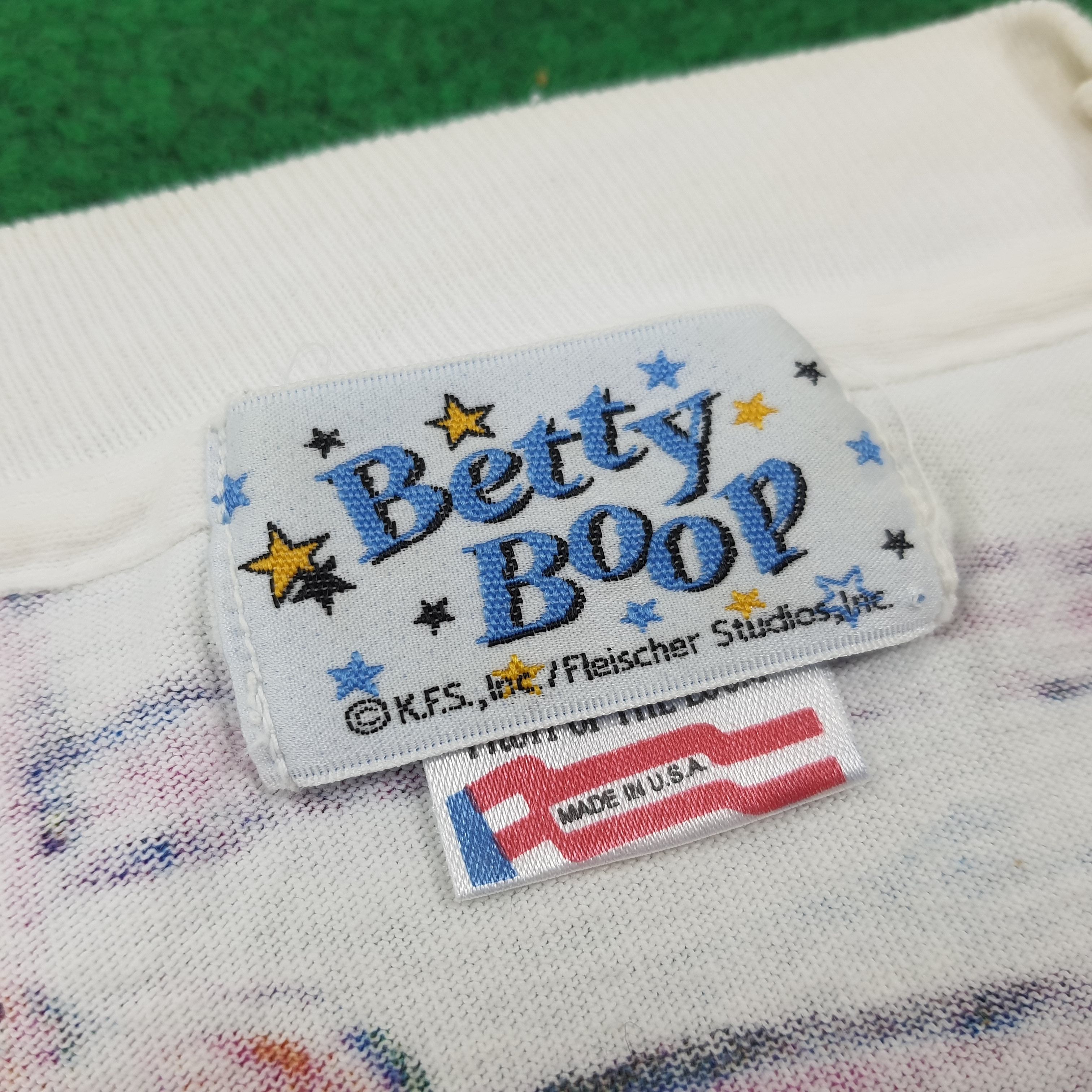 Vintage Vintage Betty Boop Overprinted Tshirt Size US M / EU 48-50 / 2 - 5 Thumbnail