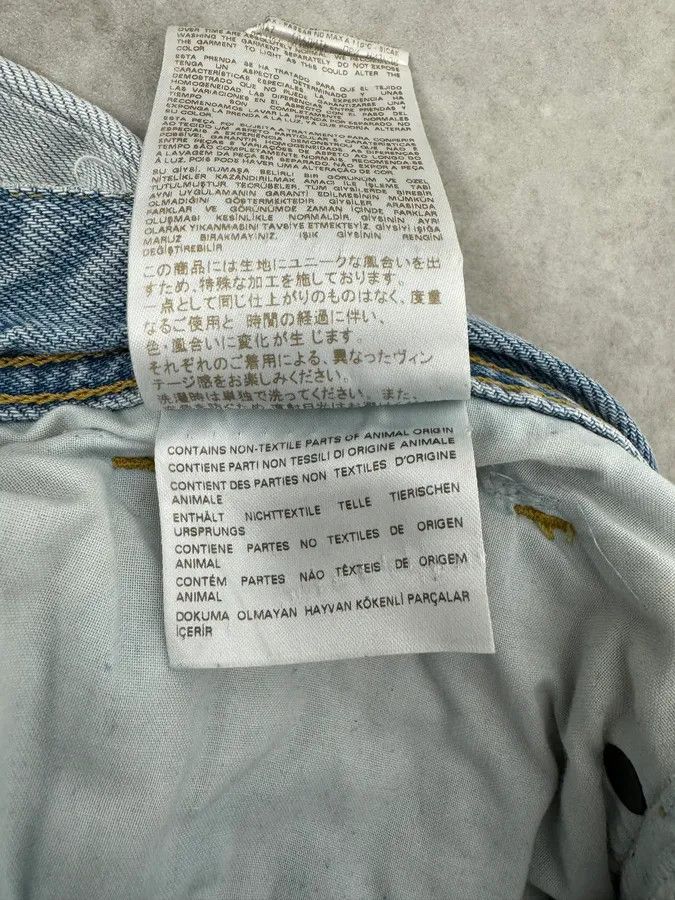 Diesel Diesel Blue Distressed Denim Jeans Size US 32 / EU 48 - 13 Thumbnail