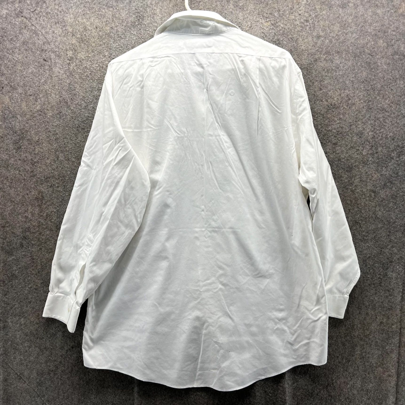 Brooks Brothers Brooks Brothers Dress Shirt Mens 16.5 33 White Classic Fit Non Iron Cotton Shirt Mens Long Sleeve Size 46R - 6 Thumbnail