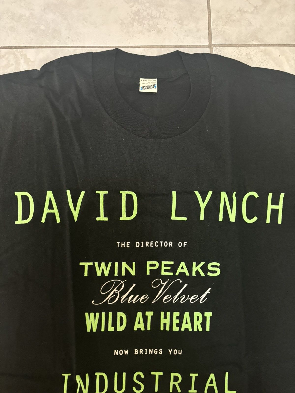 Vintage Rare Vintage David Lynch Industrial Symphony Twin Peaks Tee Size US XXL / EU 58 / 5 - 7 Thumbnail
