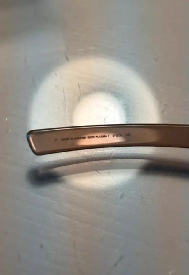 Dior × John Galliano × Vintage DIOR Sunglasses CD Plasma Wrap Shield Mask Ski Galliano Era Size ONE SIZE - 4 Thumbnail