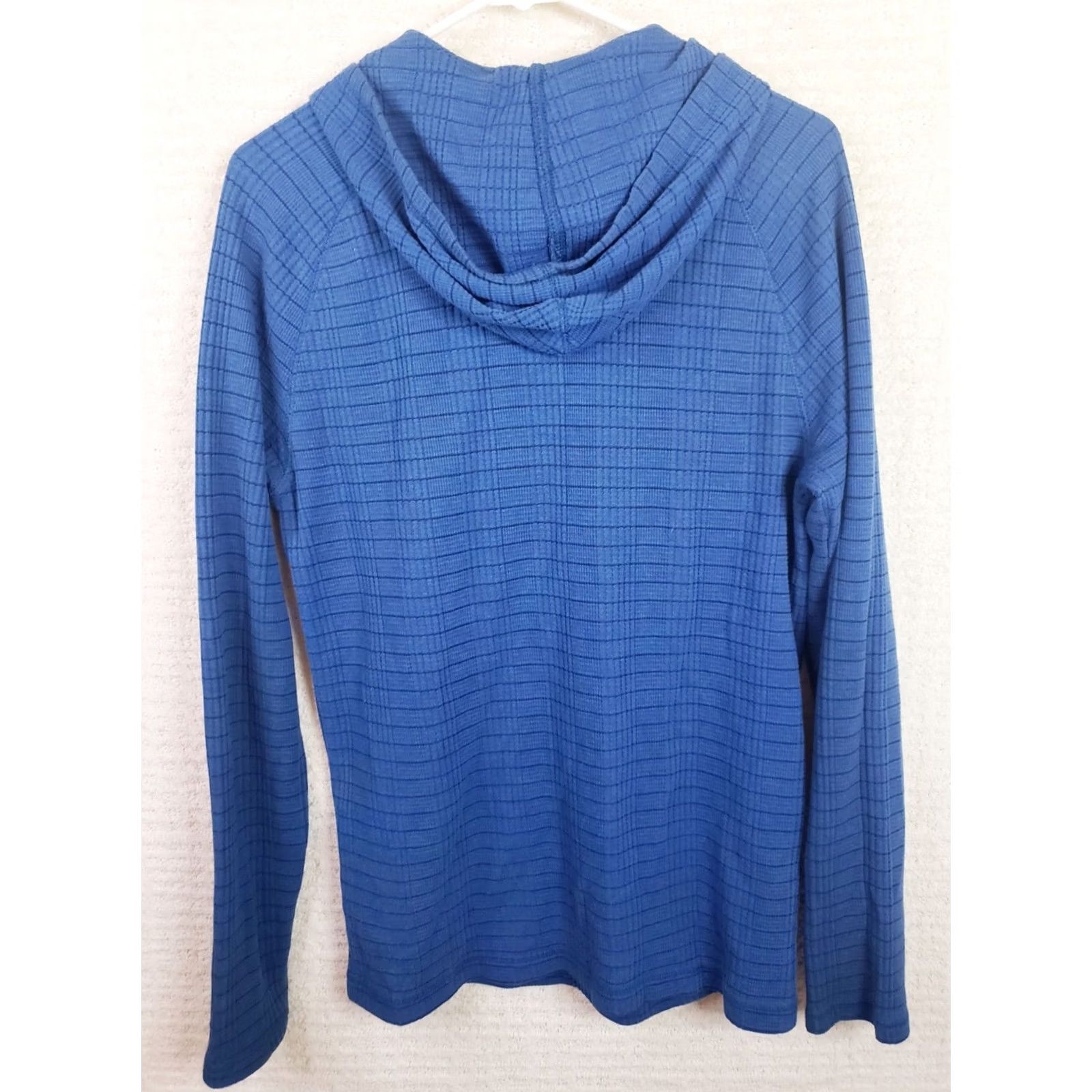 Hurley Hurley Henley Hoodie Shirt Men's M Blue Striped Hooded Long Sleeve Pullover Size US M / EU 48-50 / 2 - 5 Thumbnail
