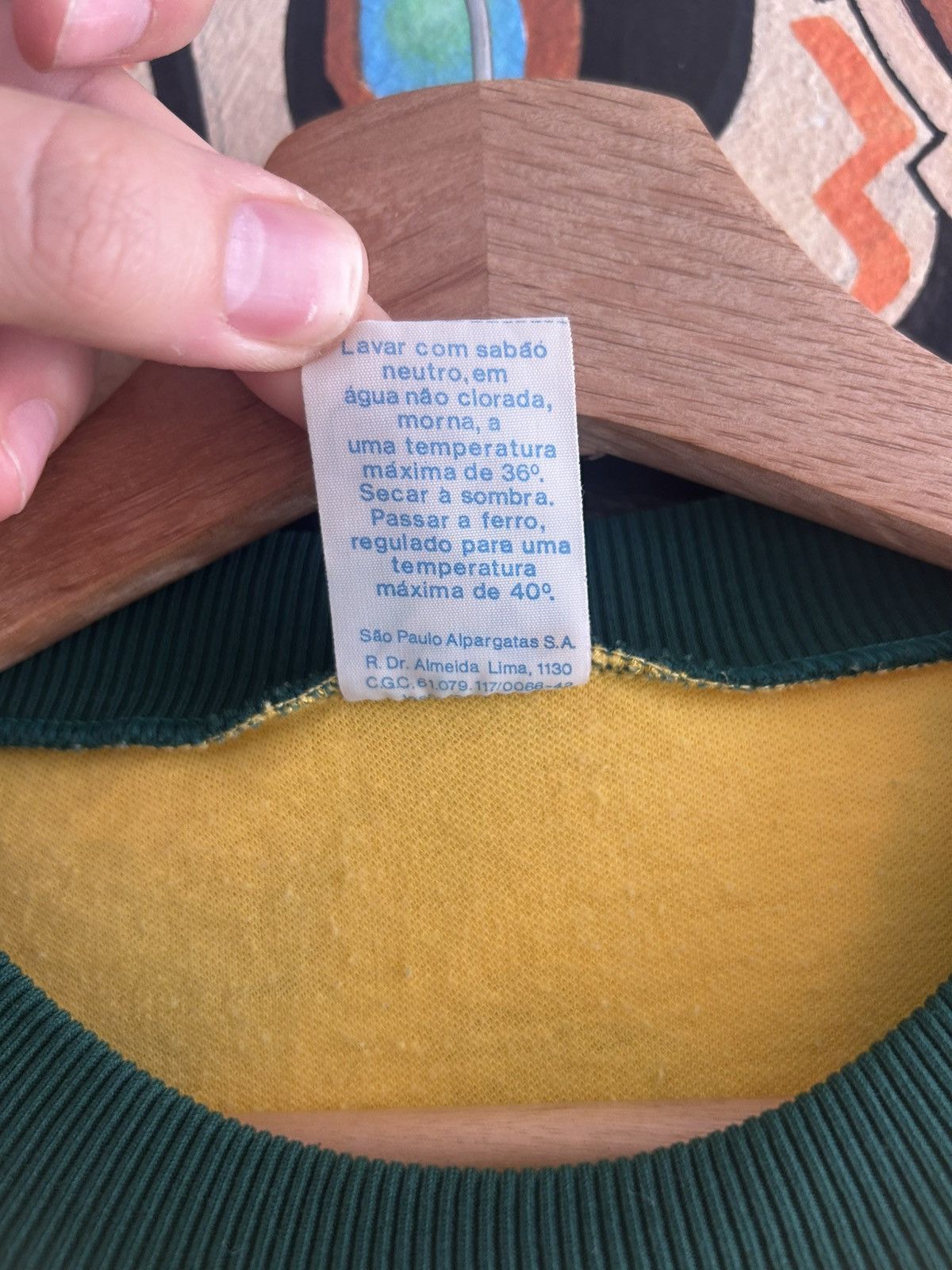 Vintage 1981/82 Brazil Home Kit Size US M / EU 48-50 / 2 - 6 Thumbnail