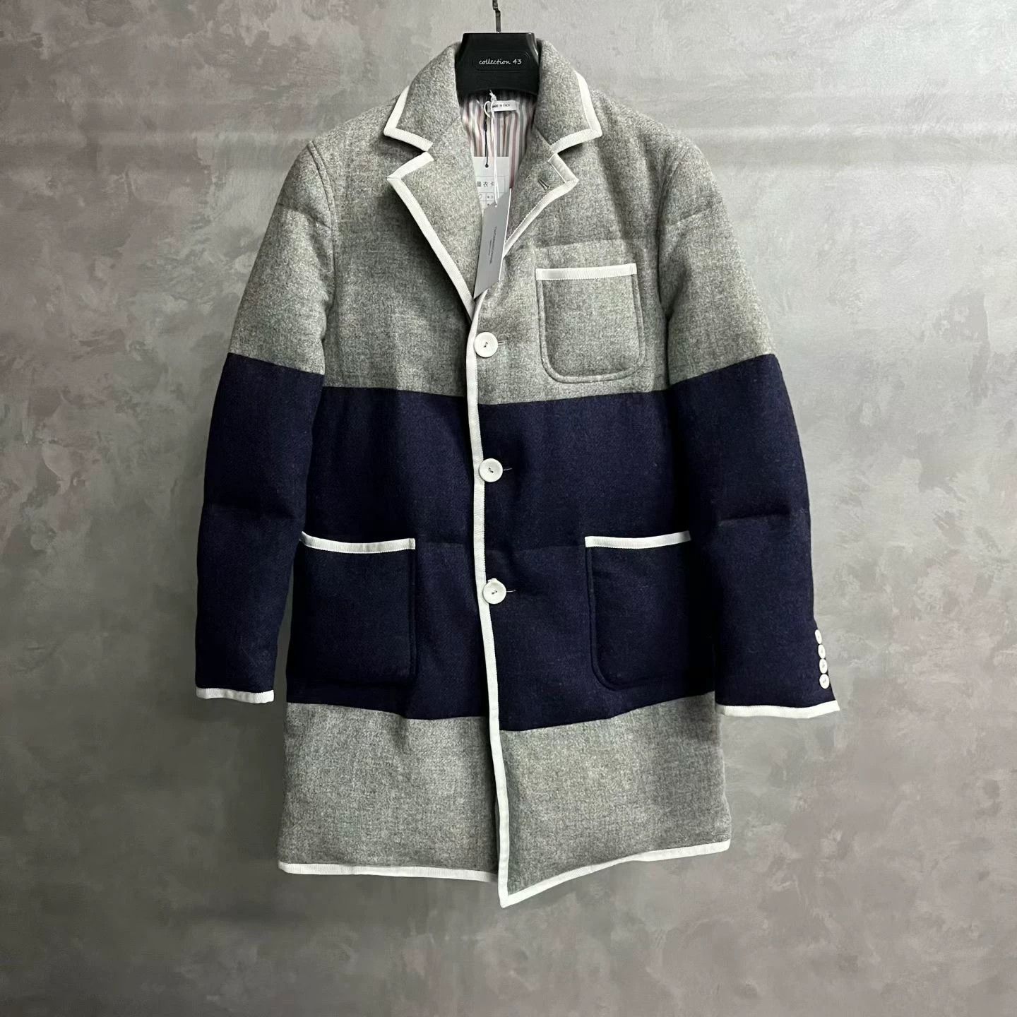 Thom Browne Thom Browne Striped Brown Light Jacket 0 Men Size US XS / EU 42 / 0 - 1 Thumbnail