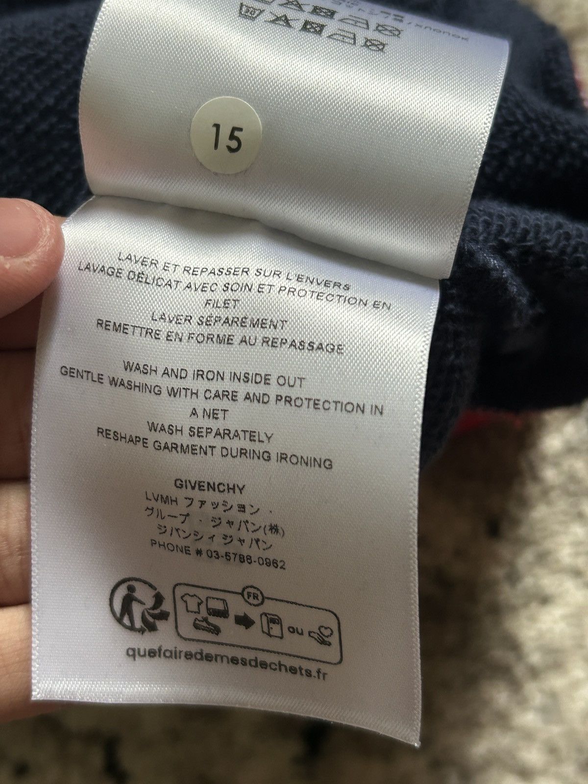 Givenchy Givenchy navy star hoodie Size US XS / EU 42 / 0 - 7 Thumbnail