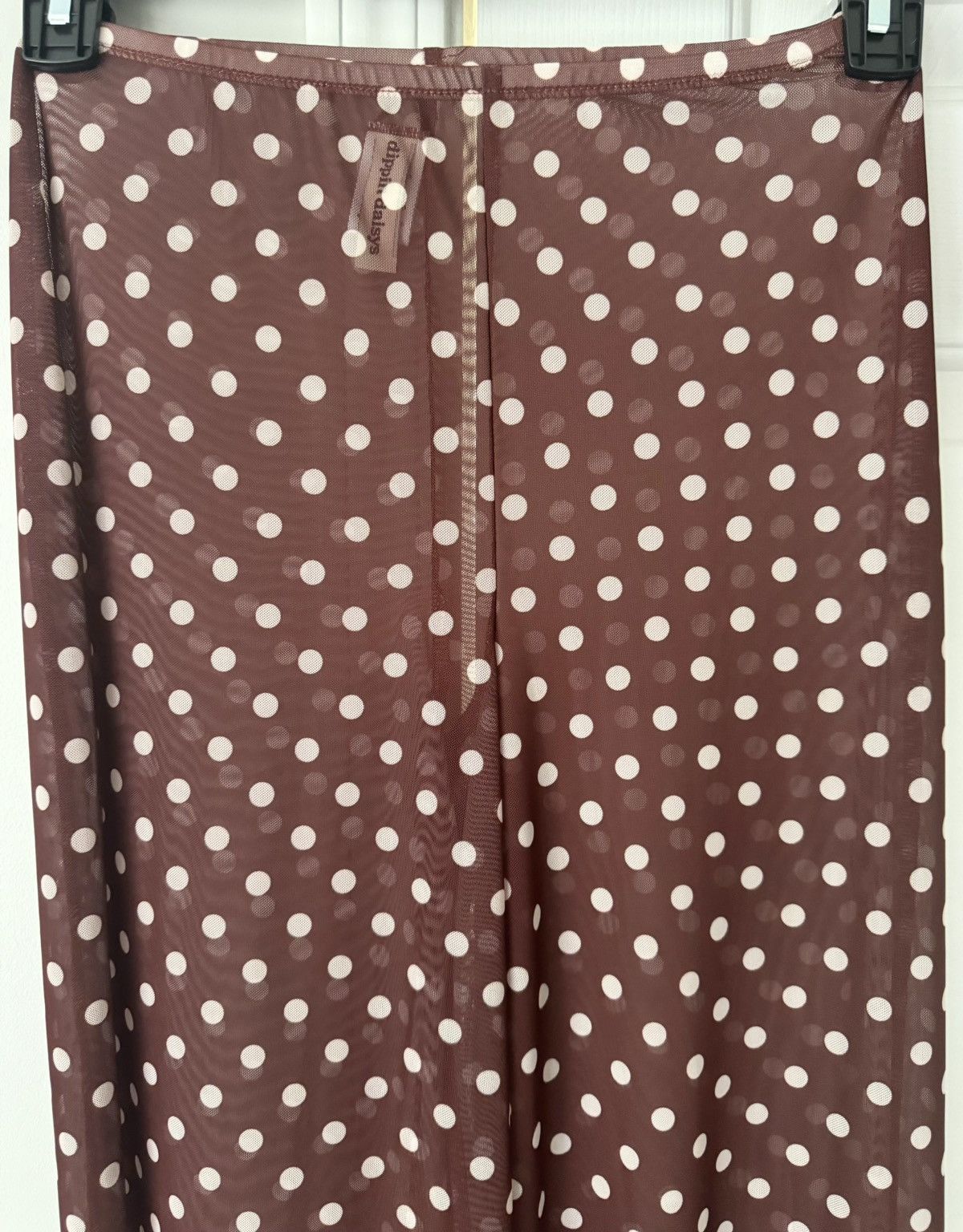 Anthropologie Dippin’ Daisy’s That Girl Sheer Mesh Pants Set, Size S Size 28" / US 6 / IT 42 - 6 Thumbnail
