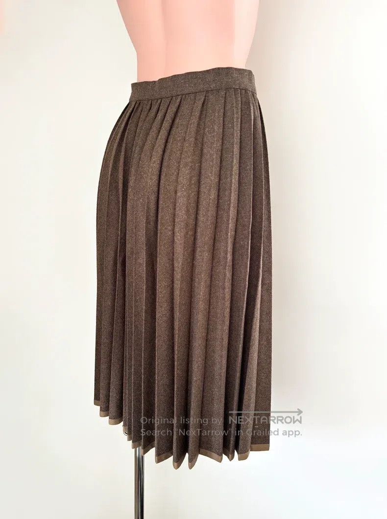 Comme des Garcons Comme Des Garcons size M Wool pleated skirt Size 23" - 2 Thumbnail