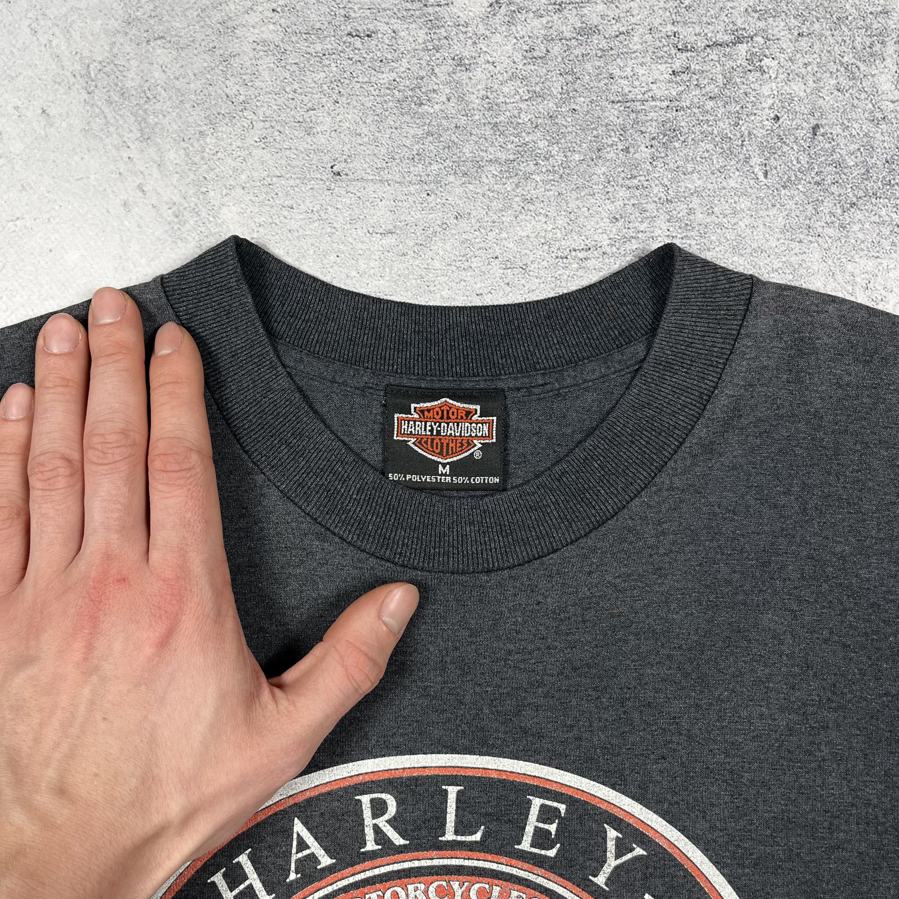 Harley Davidson Vintage Harley Davidson Rules Big Logo T Shirt 1991 Size US M / EU 48-50 / 2 - 8 Thumbnail
