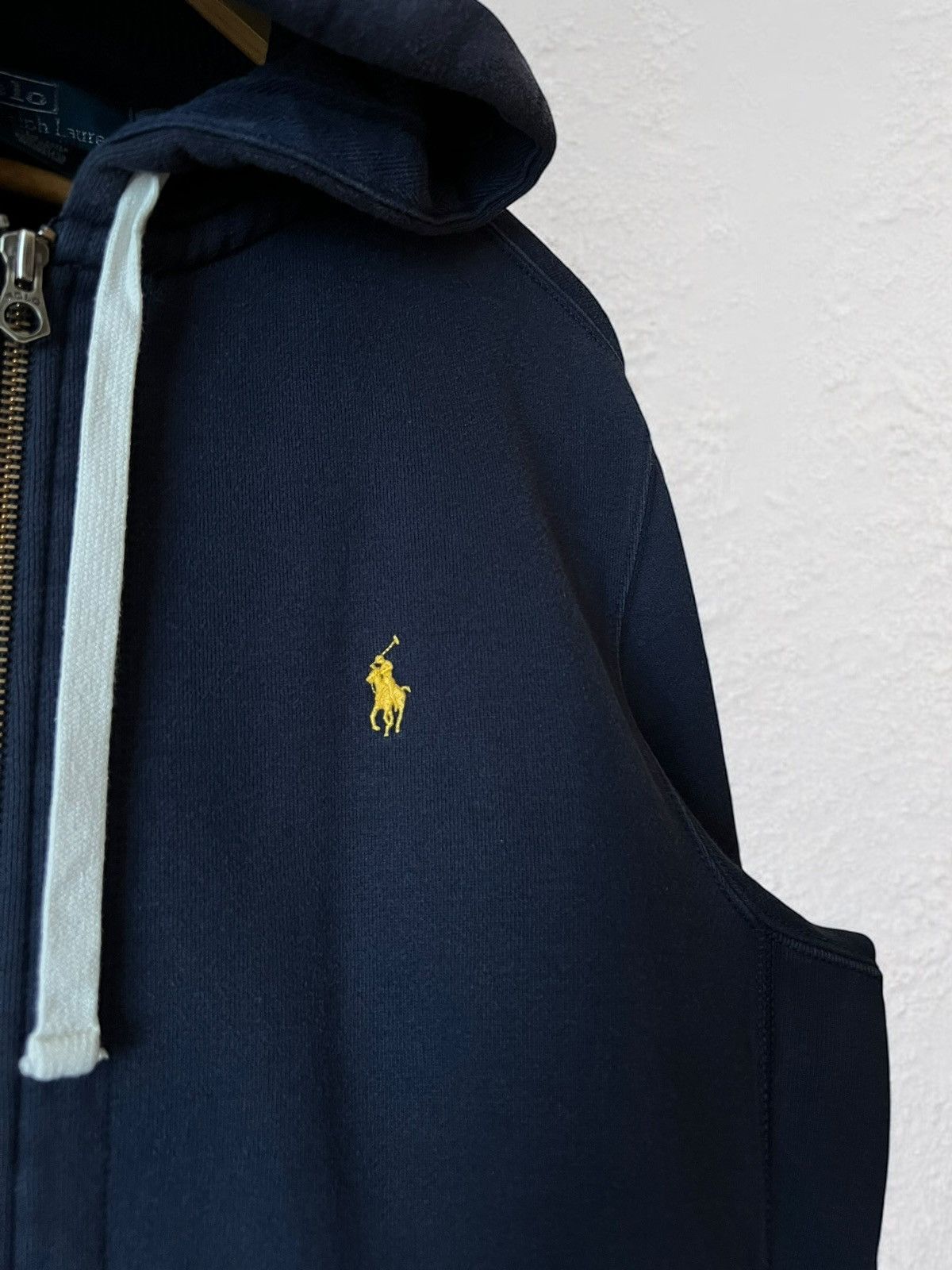 Polo Ralph Lauren RALPH LAUREN HEAVY COTTON VINTAGE ZIP UP HOODIE HOODED Y2k Size US L / EU 52-54 / 3 - 9 Thumbnail