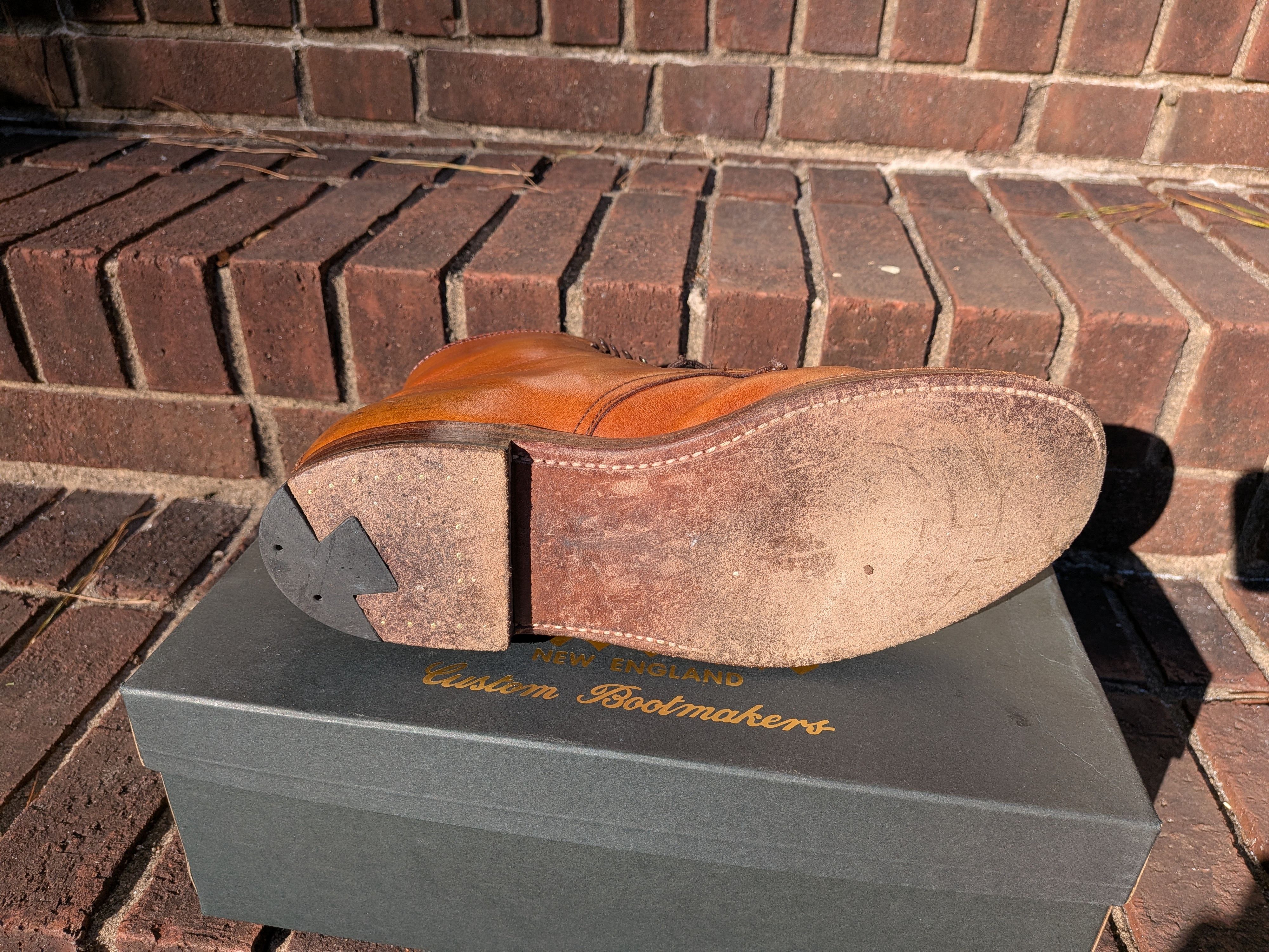Alden × J.Crew Alden X J Crew Tan Captoe Boots Size US 7.5 / EU 40-41 - 7 Thumbnail