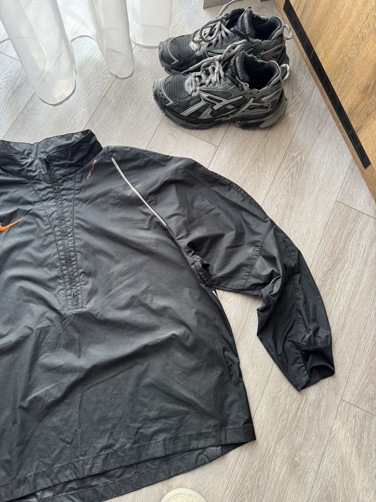 Nike Drill Nike Mercurial Vintage Zip Anorak 90s Size US L / EU 52-54 / 3 - 3 Thumbnail
