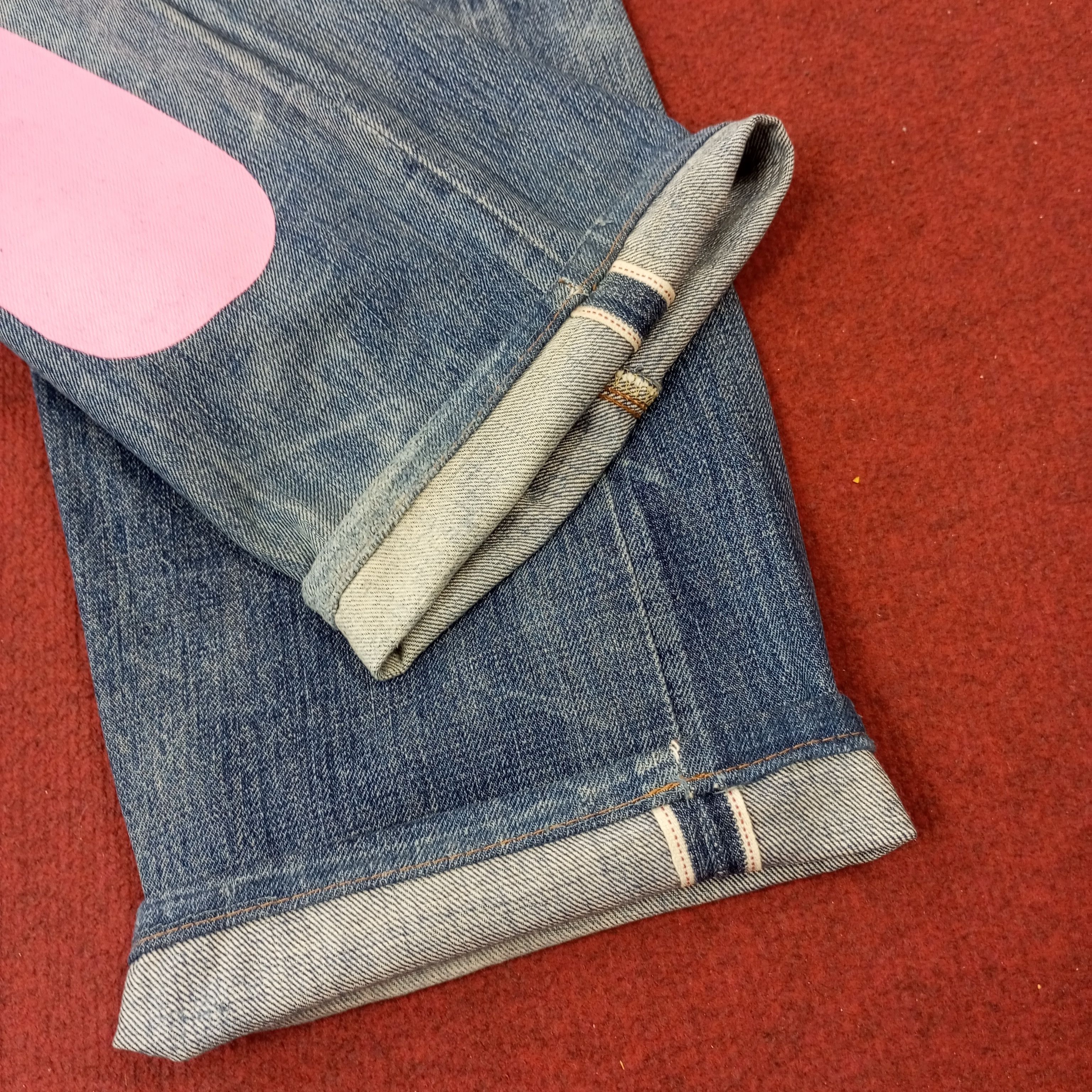 Japanese Brand × Vintage Evisu Fashion Style Streetwear Custom Daicock Jeans C217N25 Size US 28 / EU 44 - 15 Thumbnail