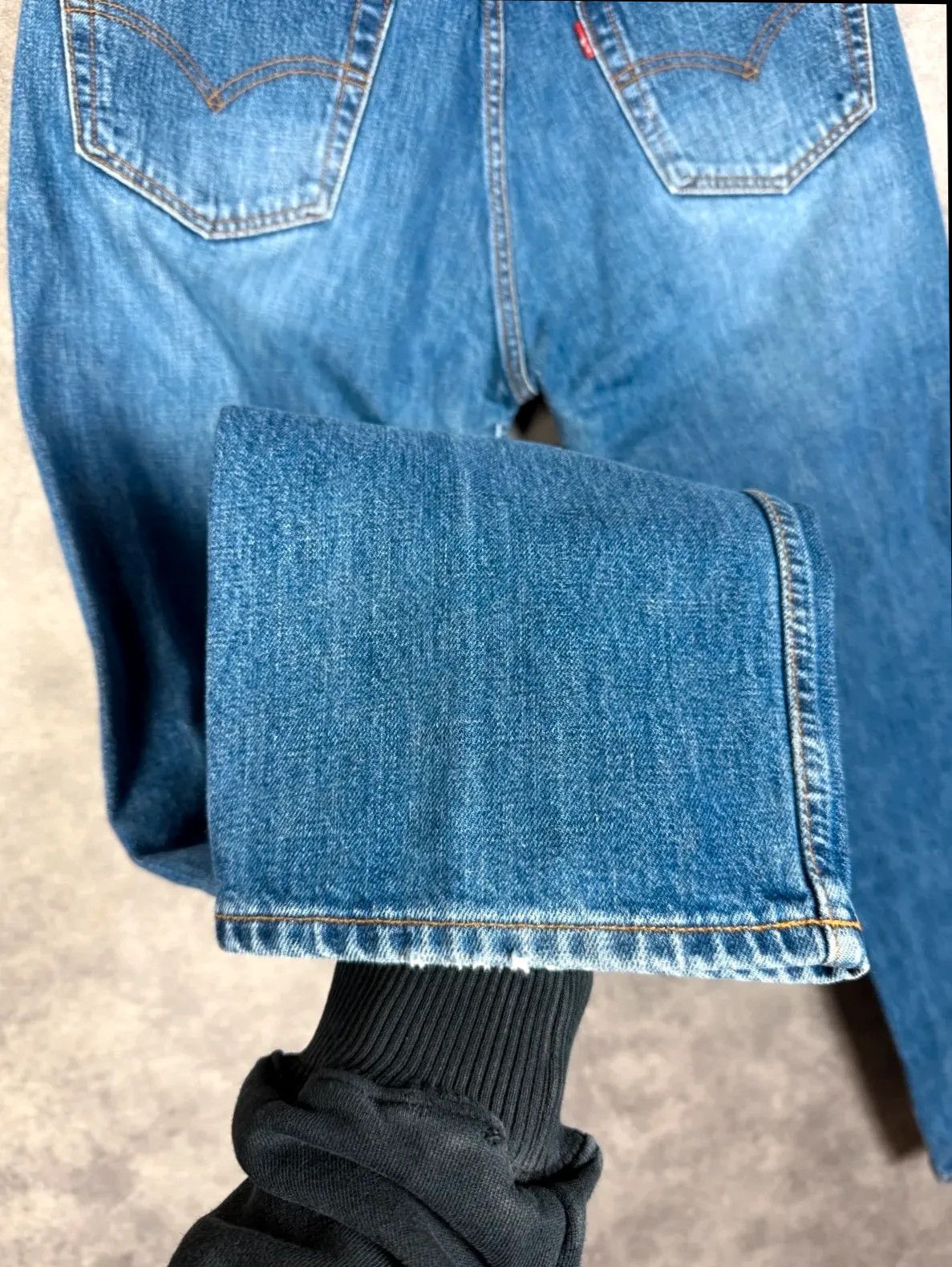 Levi's Levi's Strauss 501 jeans navy / light blue denim classic Size US 34 / EU 50 - 6 Thumbnail