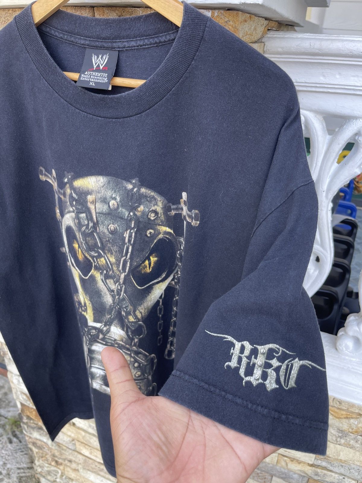 Vintage Rare🔥Vintage WWE Randy Orton Black Tee Size US XL / EU 56 / 4 - 7 Thumbnail