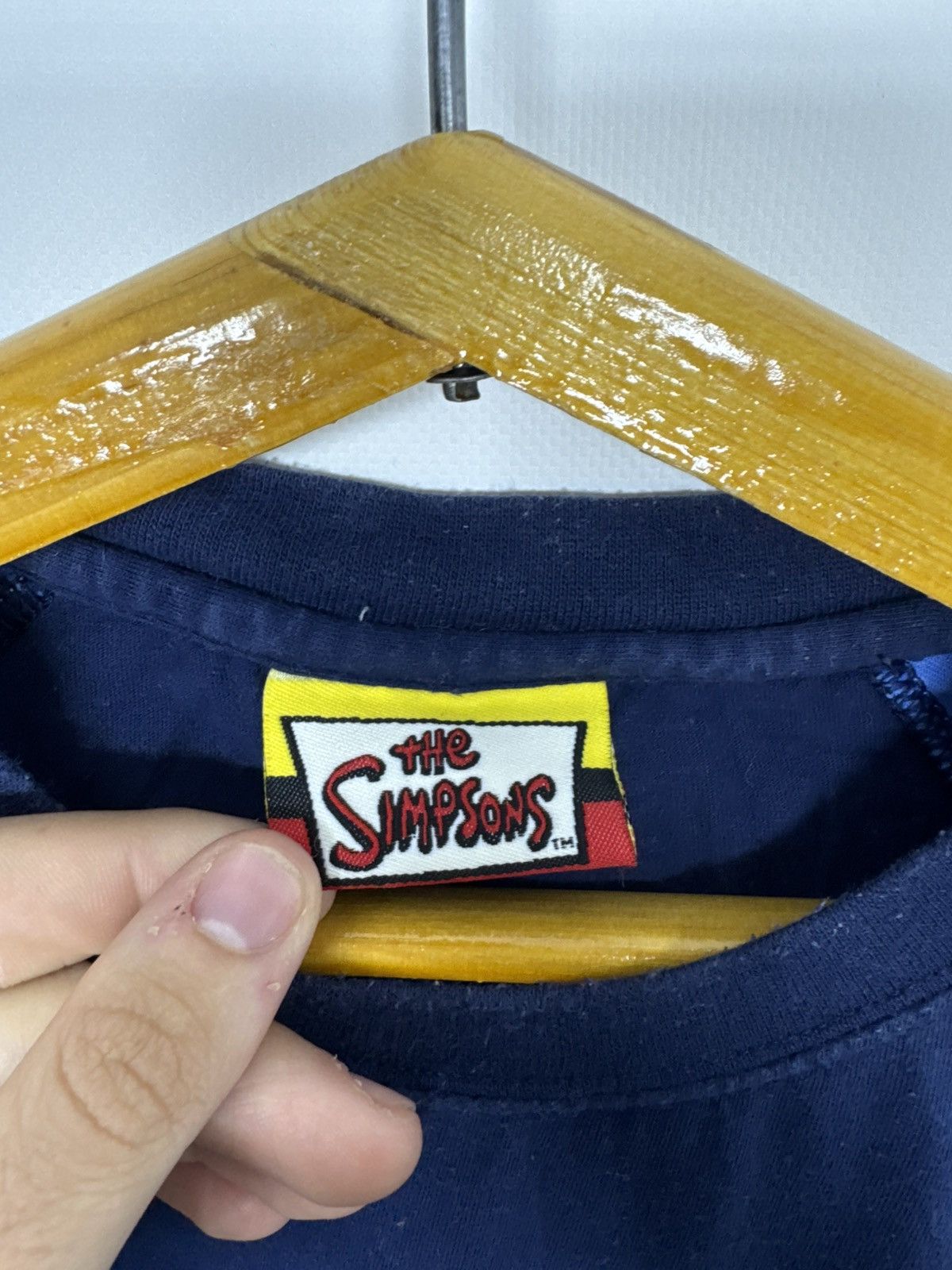 The Simpsons Vintage Y2k The Simpson Homer Big Logo Rate T-Shirt Size US M / EU 48-50 / 2 - 8 Thumbnail