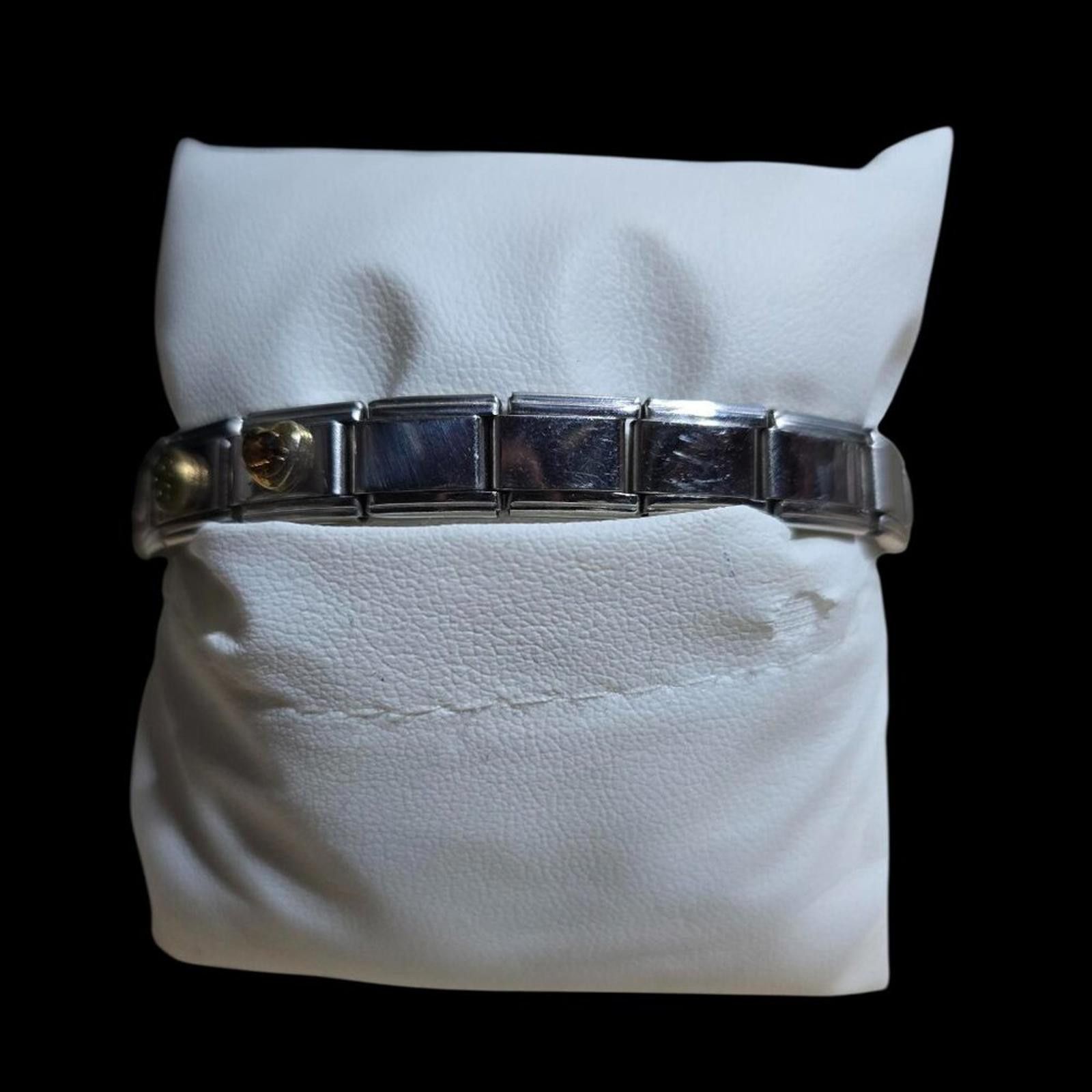 The Unbranded Brand Italian Charm Bracelet Vintage 1990's Sterling Silver Size ONE SIZE - 3 Thumbnail