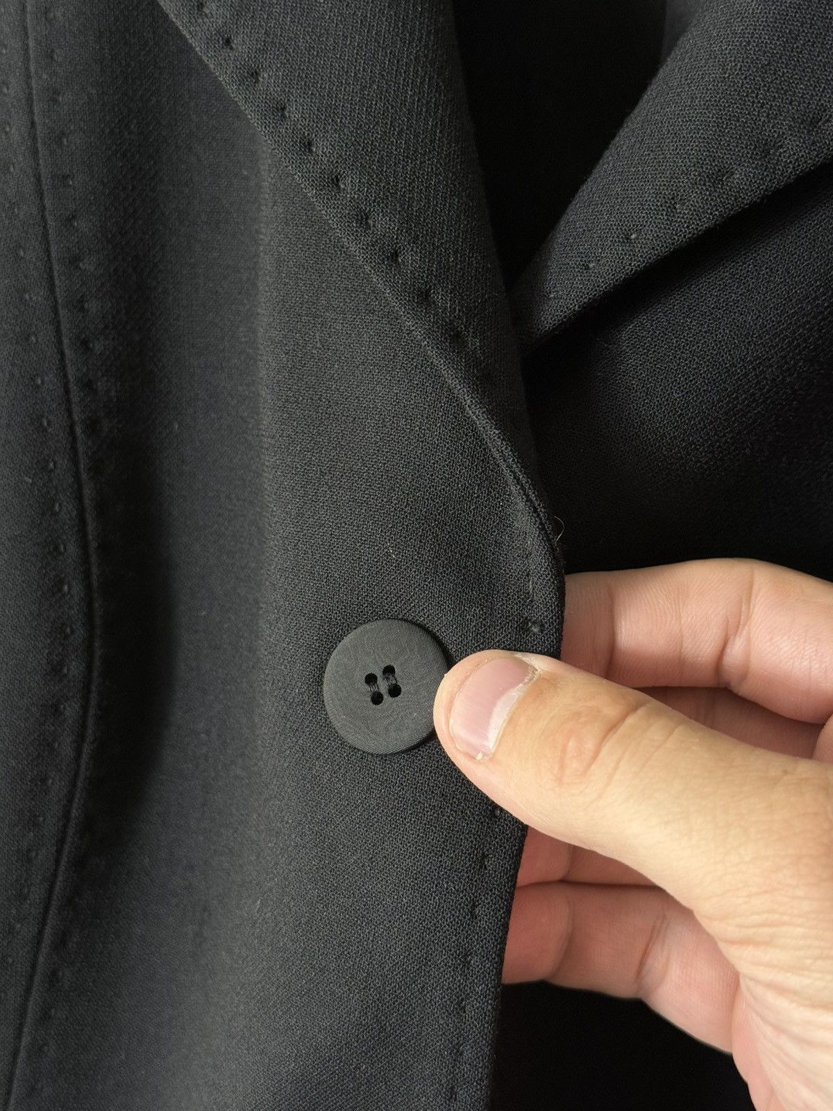Max Mara Max Mara Virgin Wool Blazer Jacket Black Size 8 / EU 40 Size M / US 6-8 / IT 42-44 - 7 Thumbnail