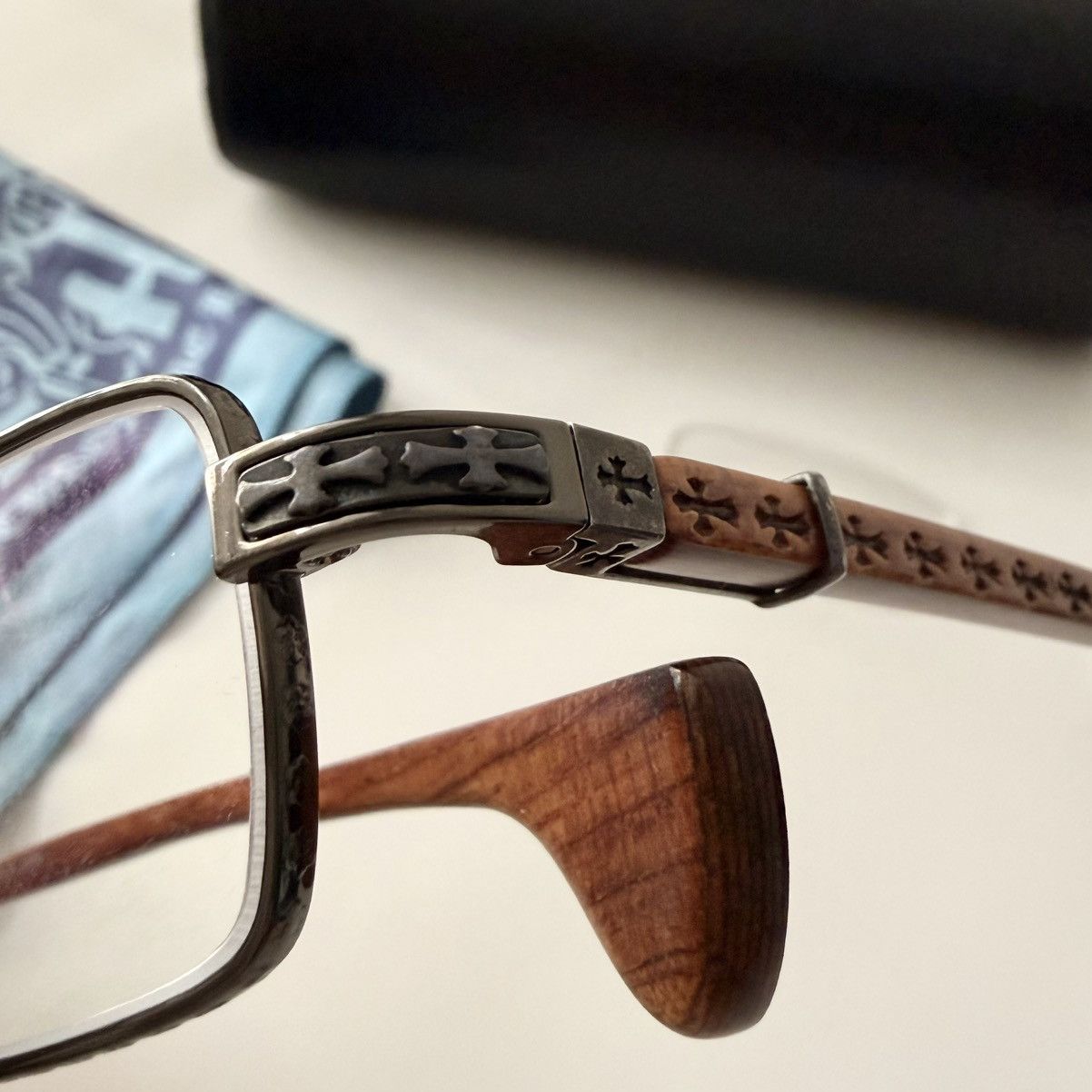 Chrome Hearts Chrome hearts Tewate vintage glasses Size ONE SIZE - 6 Thumbnail