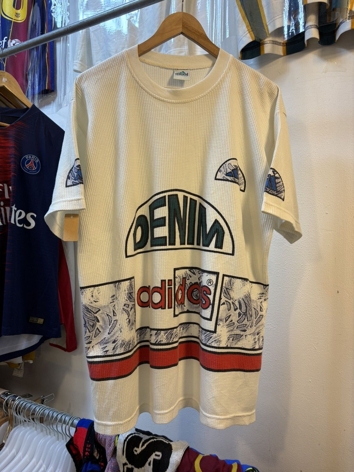 Adidas Vintage 90s Adidas T-Shirt Size US XXL / EU 58 / 5 - 1 Thumbnail