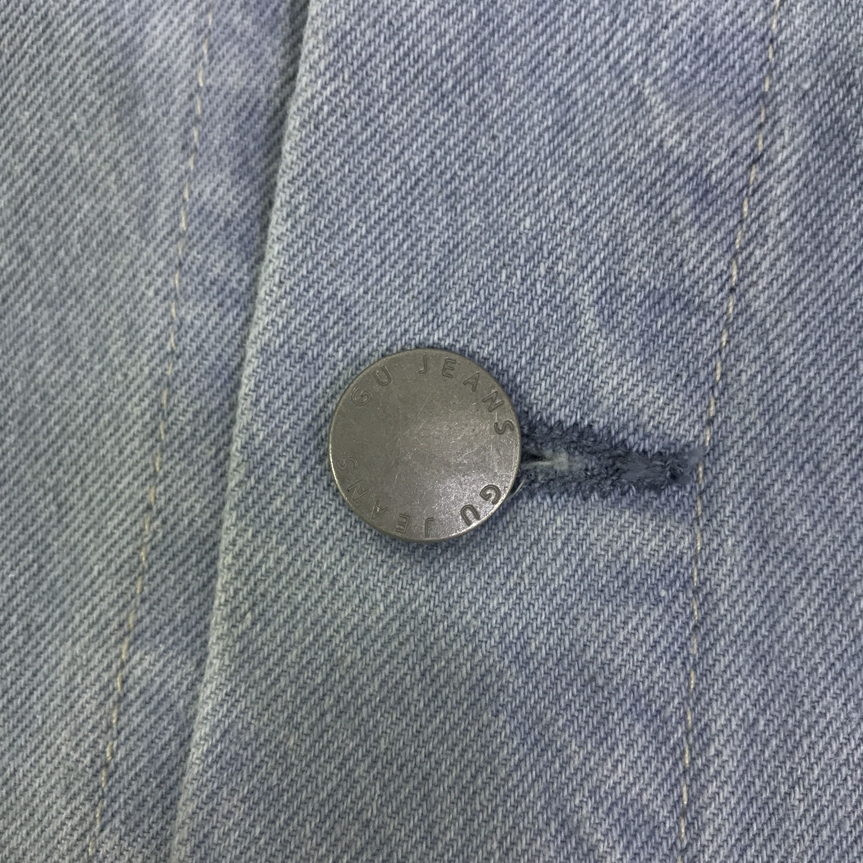 GU gu chore jeans jacket K116B23 Size US M / EU 48-50 / 2 - 9 Thumbnail