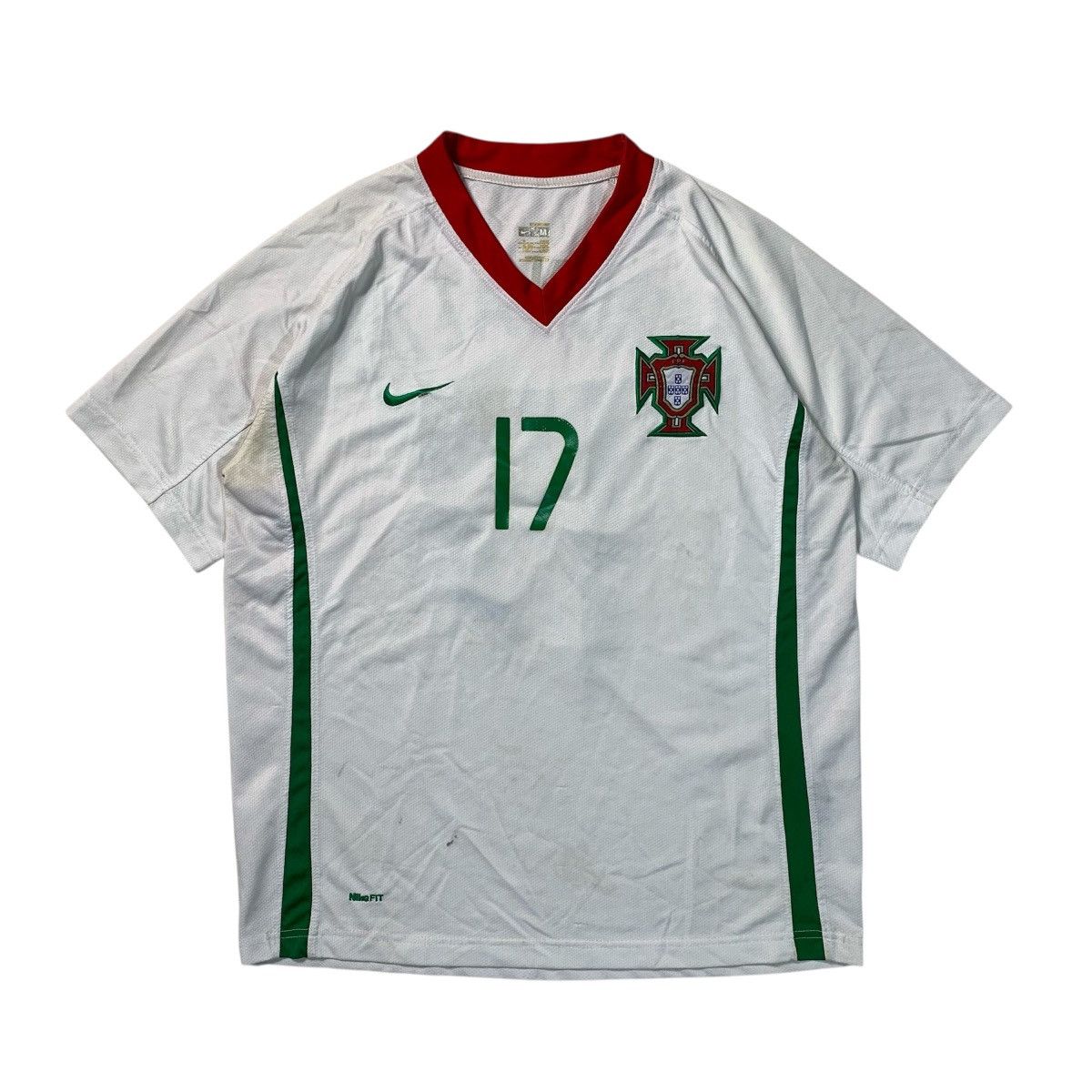 Nike 2000s🕺Cristiano Ronaldo 17 Portugal Away Jersey Size US M / EU 48-50 / 2 - 1 Thumbnail