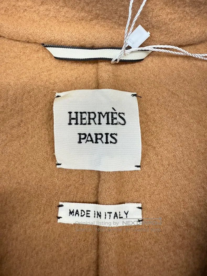 Hermes Hermes Short Tweed Coat Size XXS / US 00 / IT 34 - 3 Thumbnail