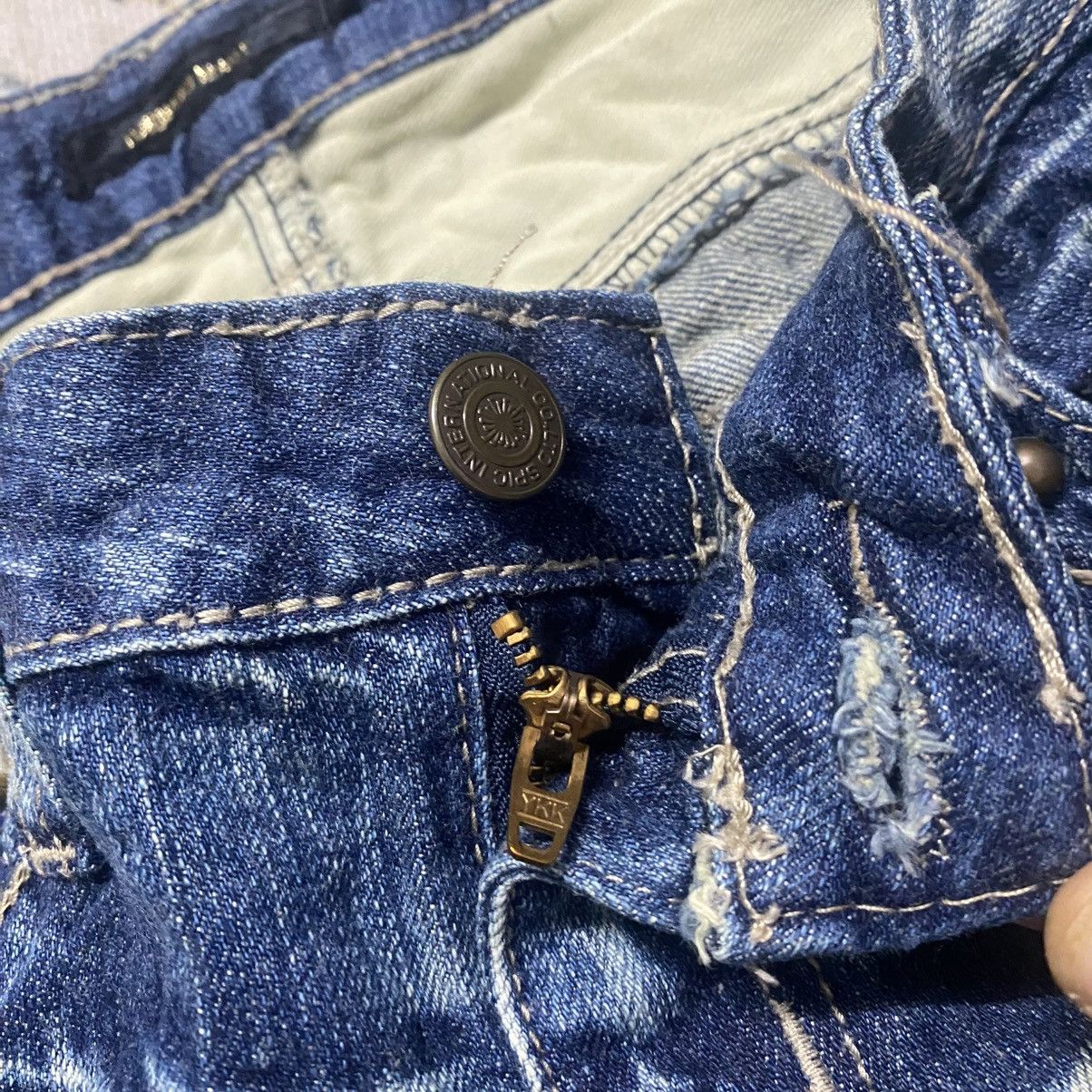 Tornado Mart Vintage Tornado Mart Spiral Cut Denim Flare Jeans Size 28" / US 6 / IT 42 - 21 Thumbnail