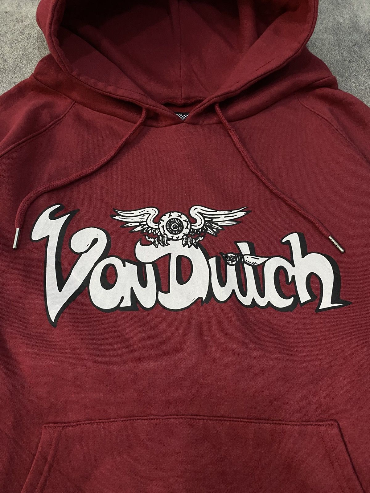Vintage × Von Dutch Von Dutch Eye Hoodie Size US XL / EU 56 / 4 - 2 Thumbnail
