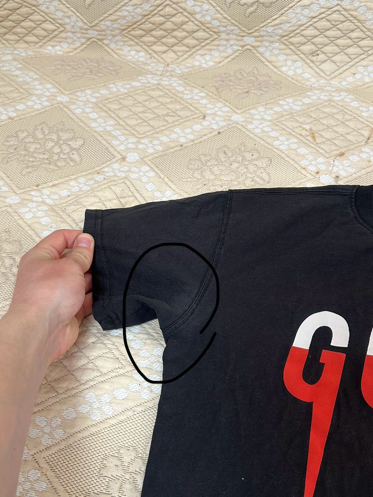 Vintage 🔥 Vintage Big Logo Gucci Styled T Shirt Y2K Italy Size US S / EU 44-46 / 1 - 5 Thumbnail