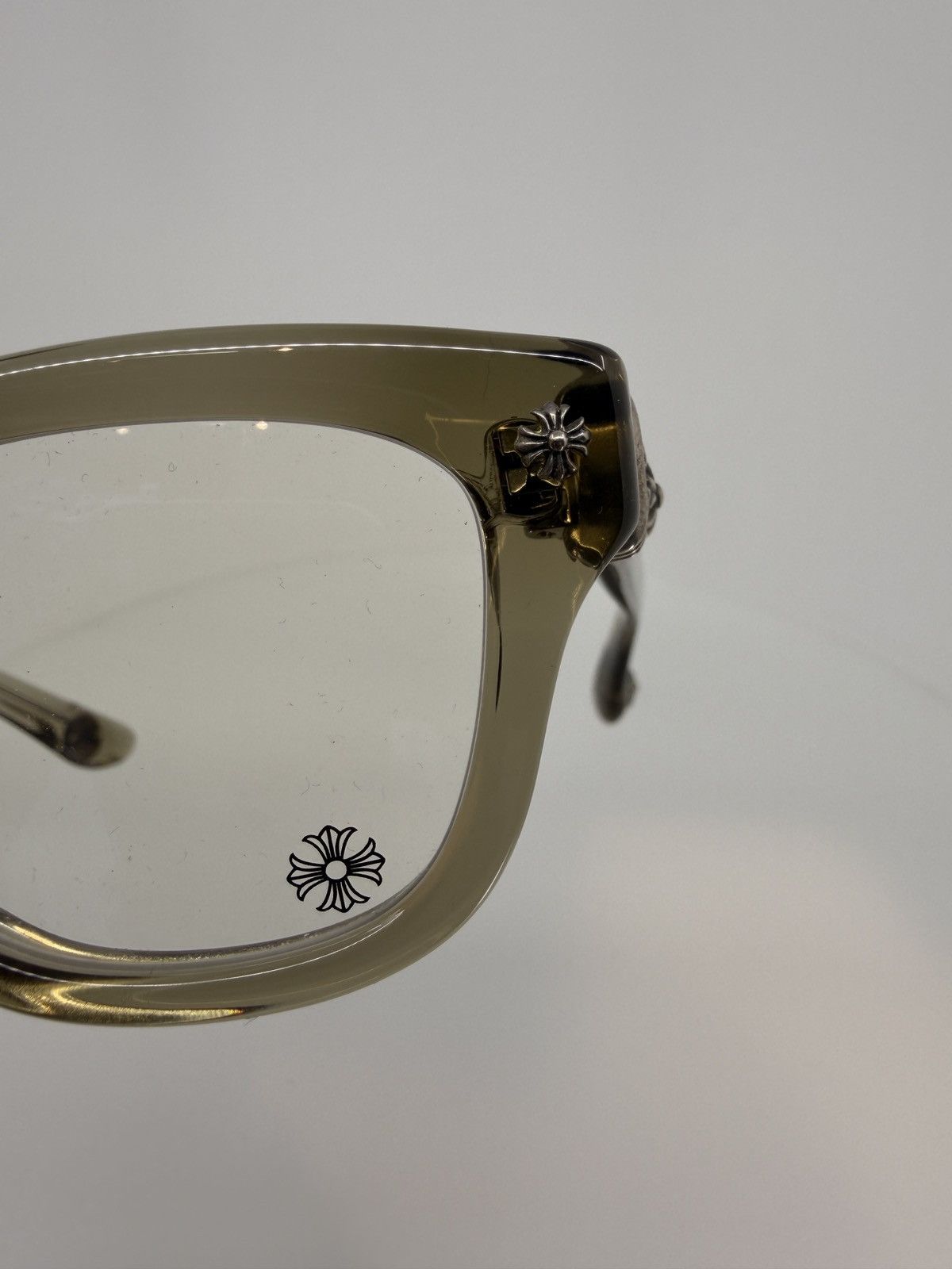 Chrome Hearts Chrome Hearts Trititsagain Army/Silver Glasses Size ONE SIZE - 2 Thumbnail