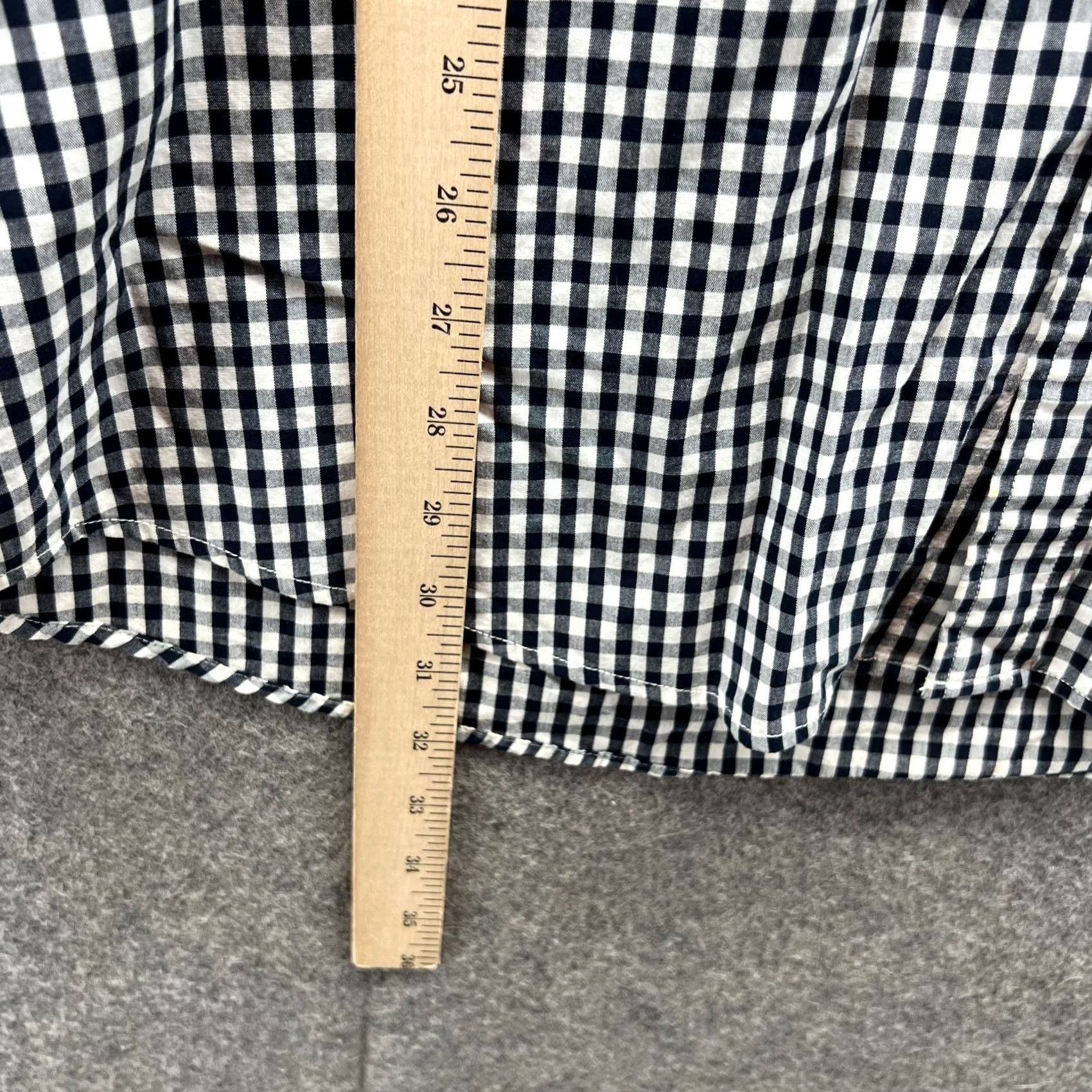 Tommy Hilfiger VINTAGE Tommy Hilfiger Shirt Men XL Black White Button Down Classic Check Size US XL / EU 56 / 4 - 7 Thumbnail