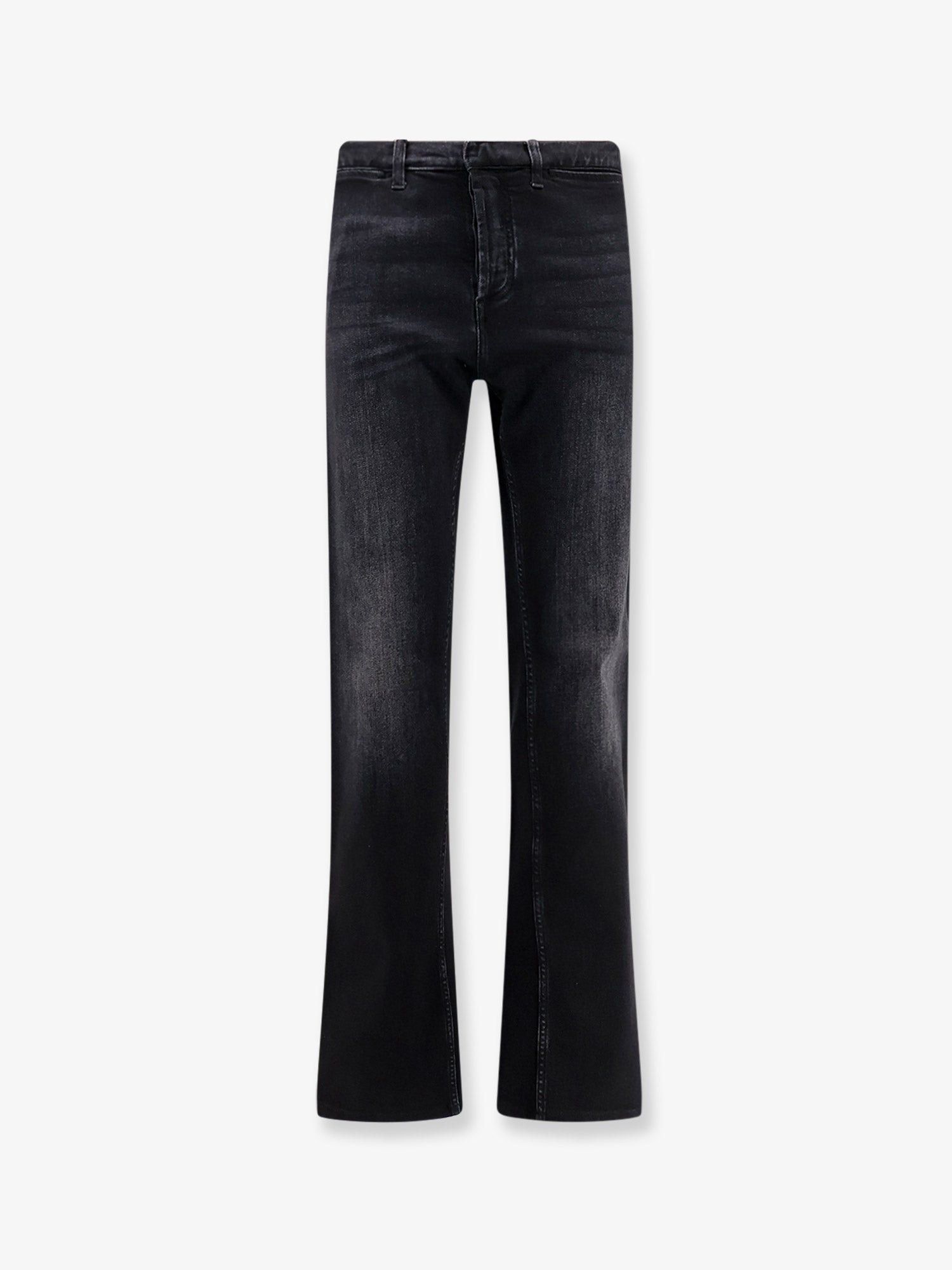 Gucci by Demna Horsebit Jeans in Washed Black/Grey Denim (IT 34