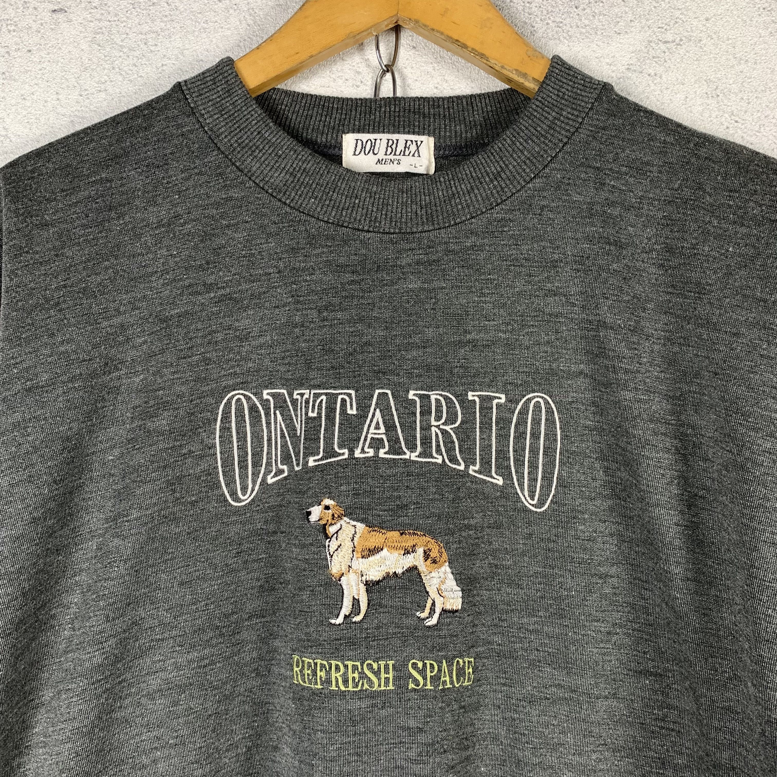 Vintage Vintage Ontario Refresh Space Sweatshirt Crewneck Size US S / EU 44-46 / 1 - 2 Thumbnail