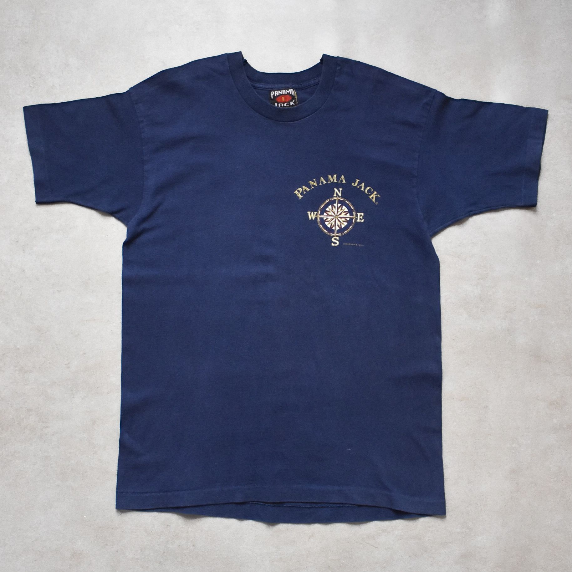 Panama Jack Vintage Panama Jack Navy T Shirt Grailed