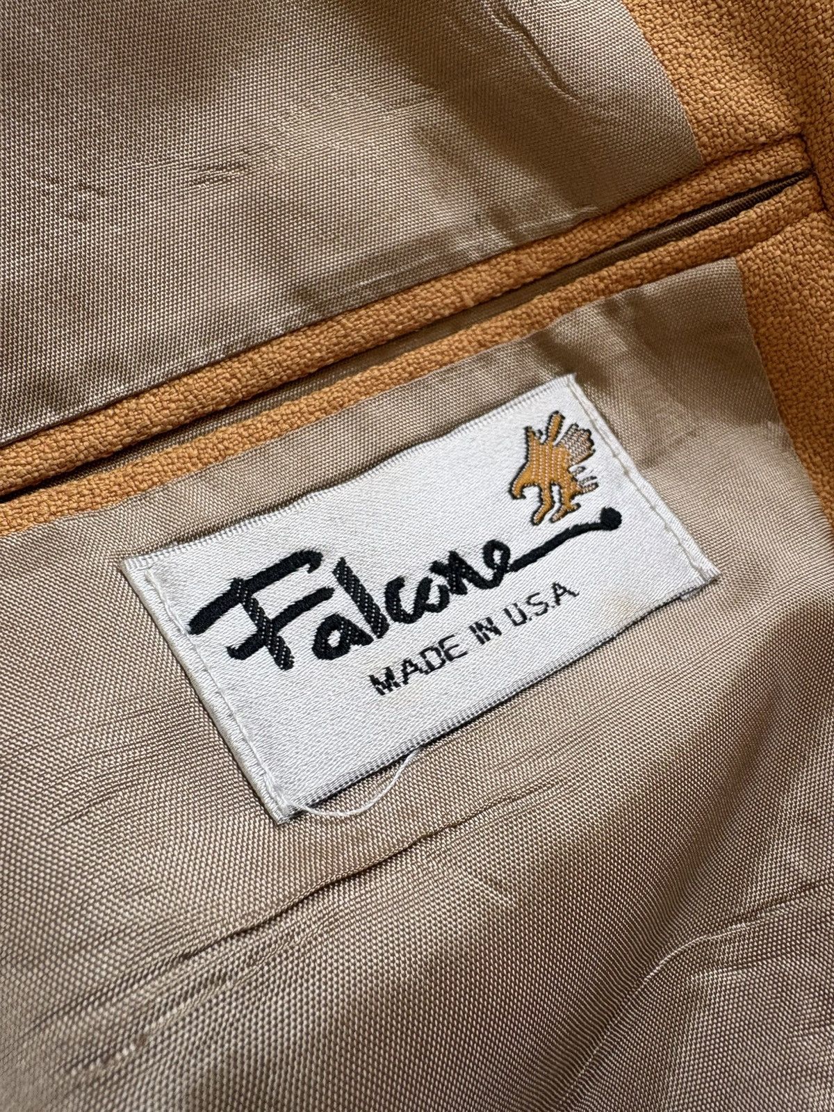 Falcone Falcone Vintage 60s Double Breasted Blazer Sport Coat 44R Size 44R - 5 Thumbnail