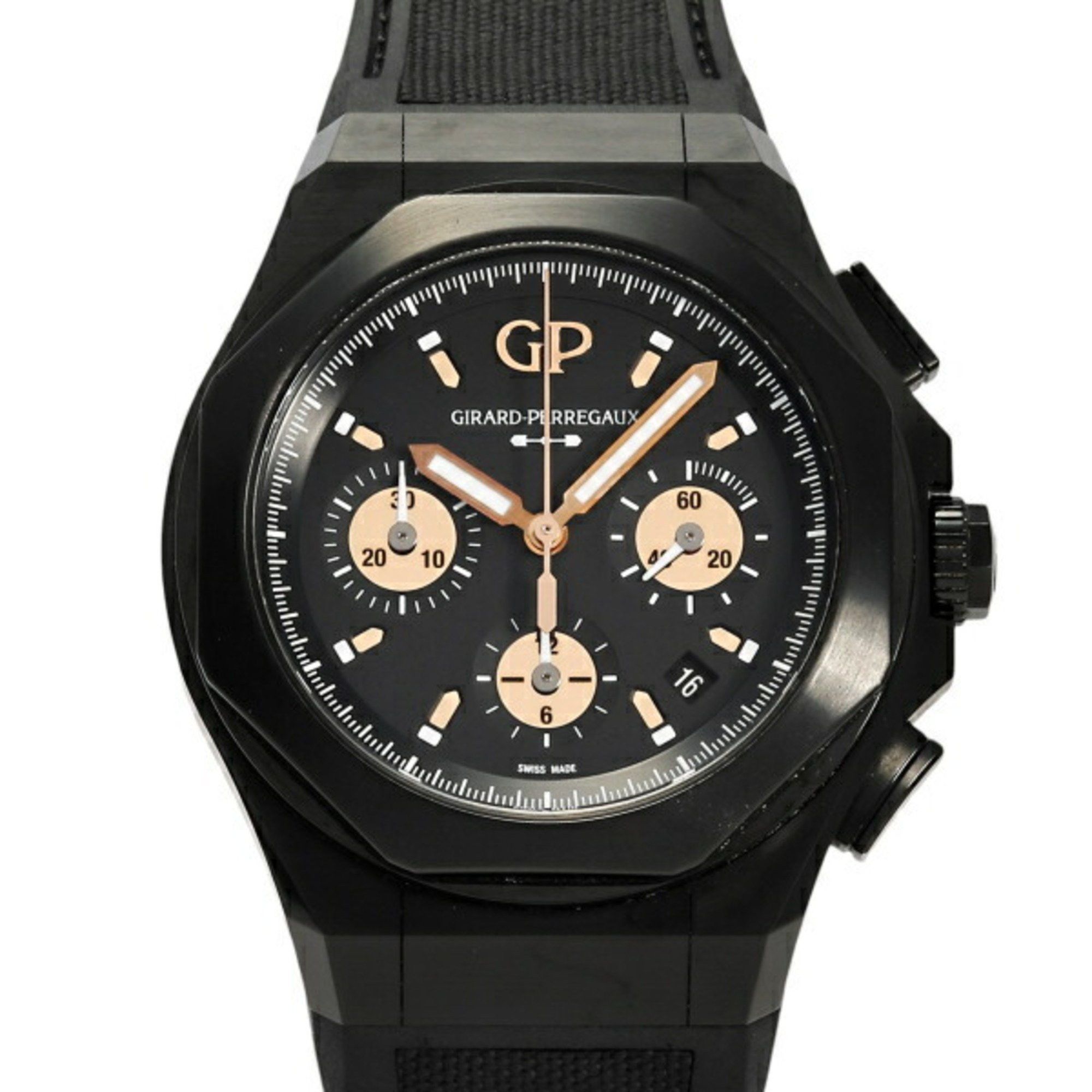 Other Girard Perregaux Rohto Absolute Gold Fever Limited Edition 188 81060-21-492-FH3A Black Dial Men's Watch __ Size ONE SIZE - 1 Thumbnail