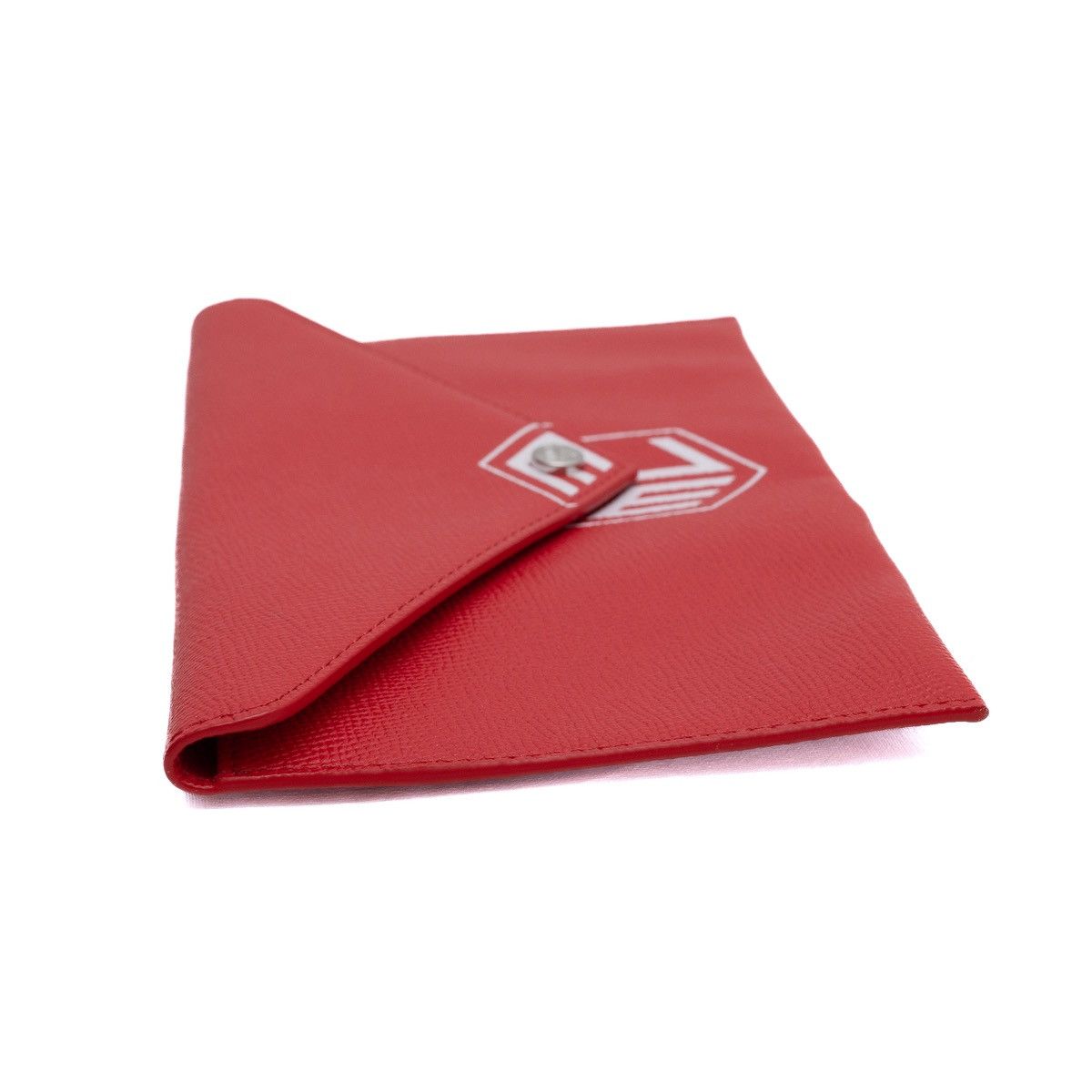 MCM MCM Red Canvas Logo Envelope Cosmetics Pouch Size ONE SIZE - 3 Thumbnail