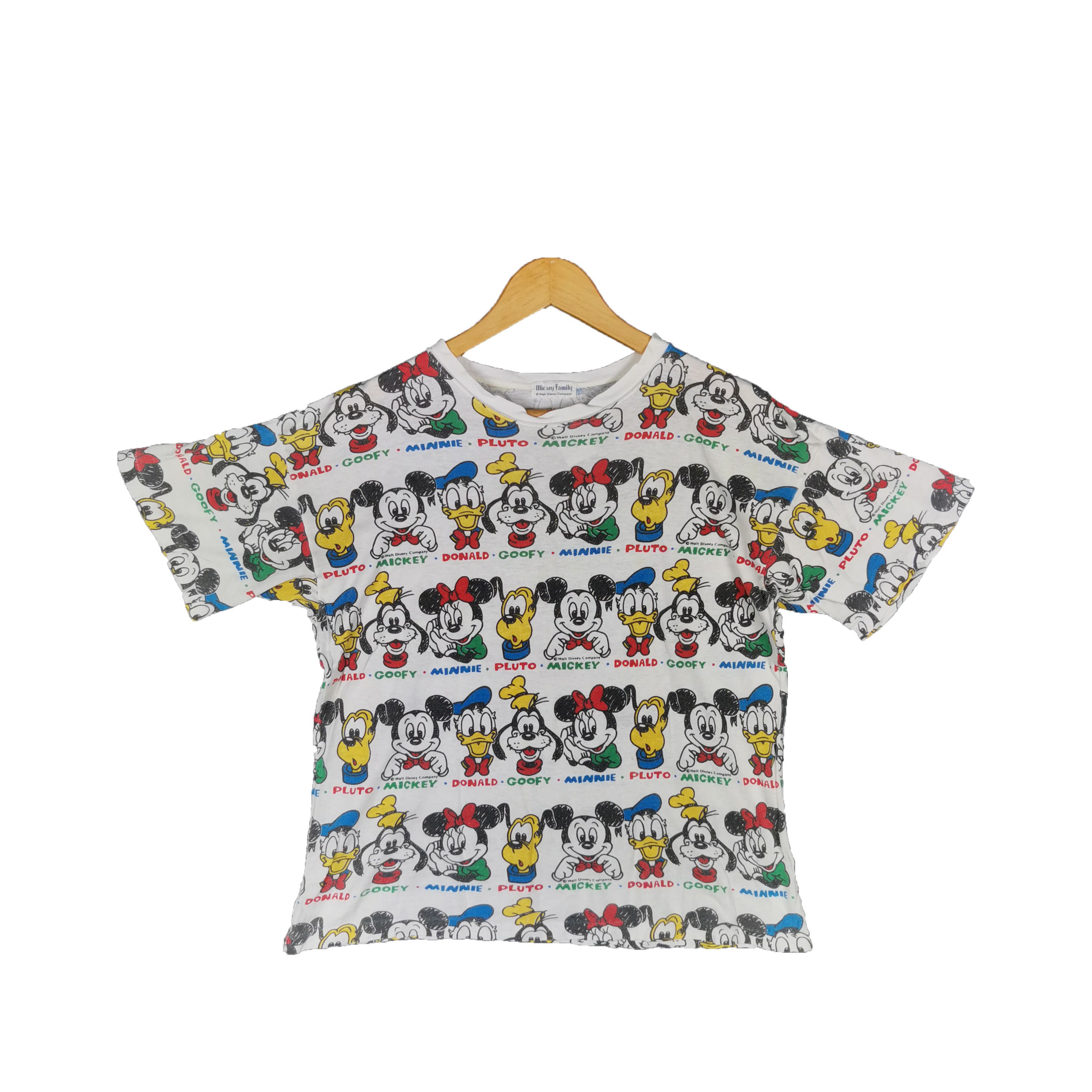Disney Vintage Mickey Mouse T-Shirt Cartoon OVP Walt Disney Tee Size US M / EU 48-50 / 2 - 1 Thumbnail