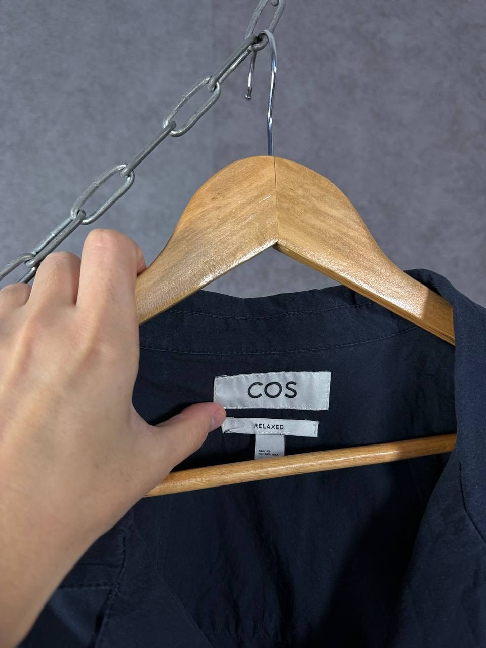 Cos COS designer pocket relaxed shirt Size US XL / EU 56 / 4 - 3 Thumbnail