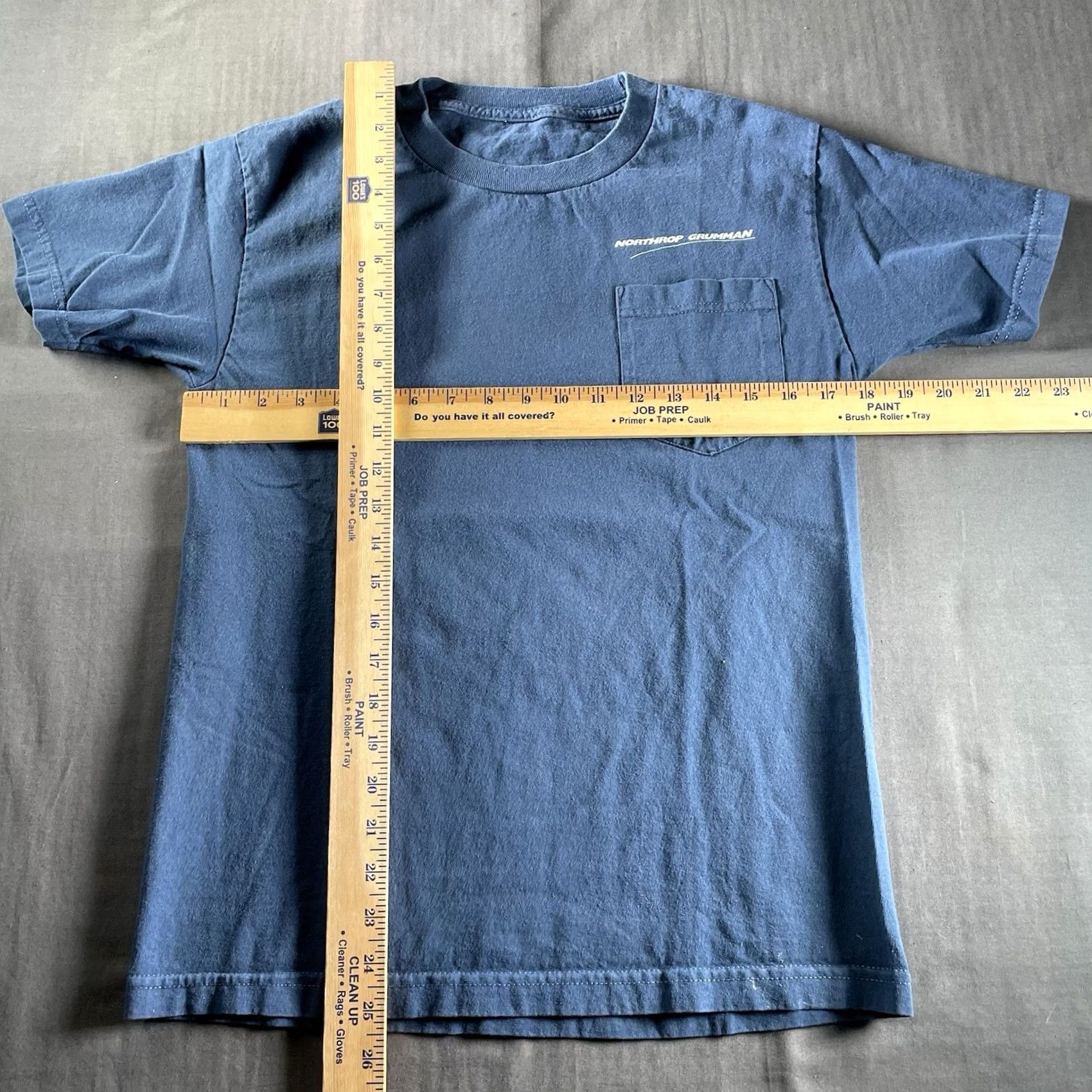 Vintage Northrop Grumman Shirt Men’s Small T-Shirt Navy Blue Planes UAV Triton MQ-4C Spirit S Mens Size US S / EU 44-46 / 1 - 6 Thumbnail