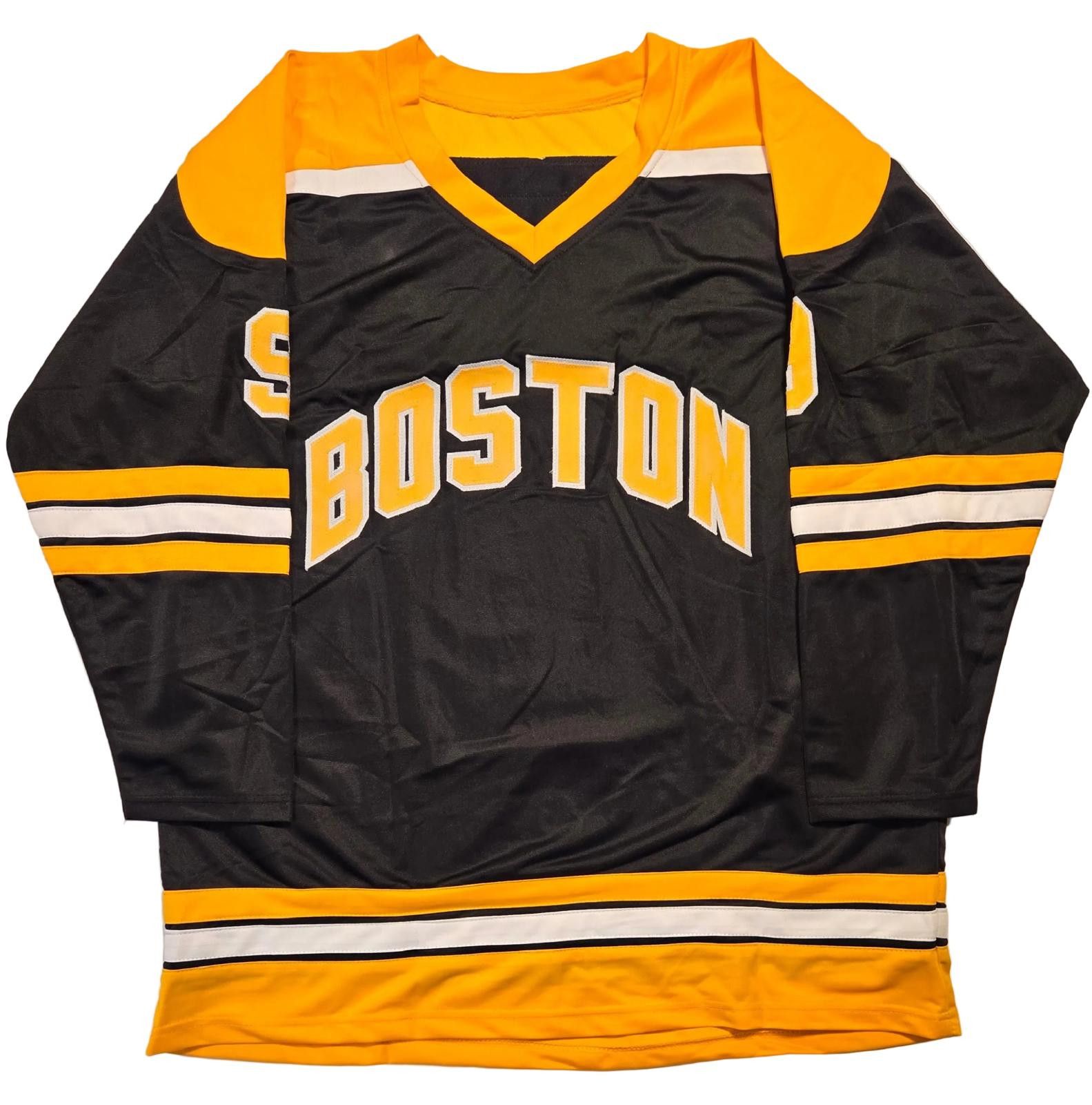 Other Johnny Bucyk Boston Bruins Autographed Hockey Jersey COA Size ONE SIZE - 3 Thumbnail