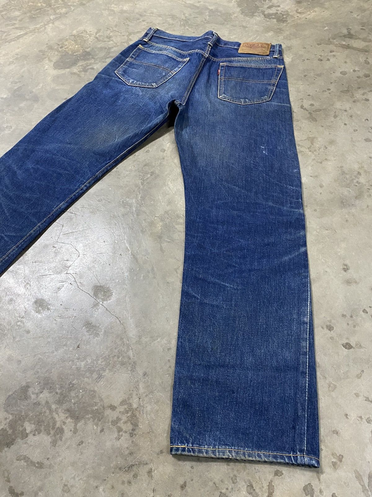 Big John × Vintage Made in U.S.A Vintage Big John Selvedge Jeans @246 Size US 32 / EU 48 - 3 Thumbnail