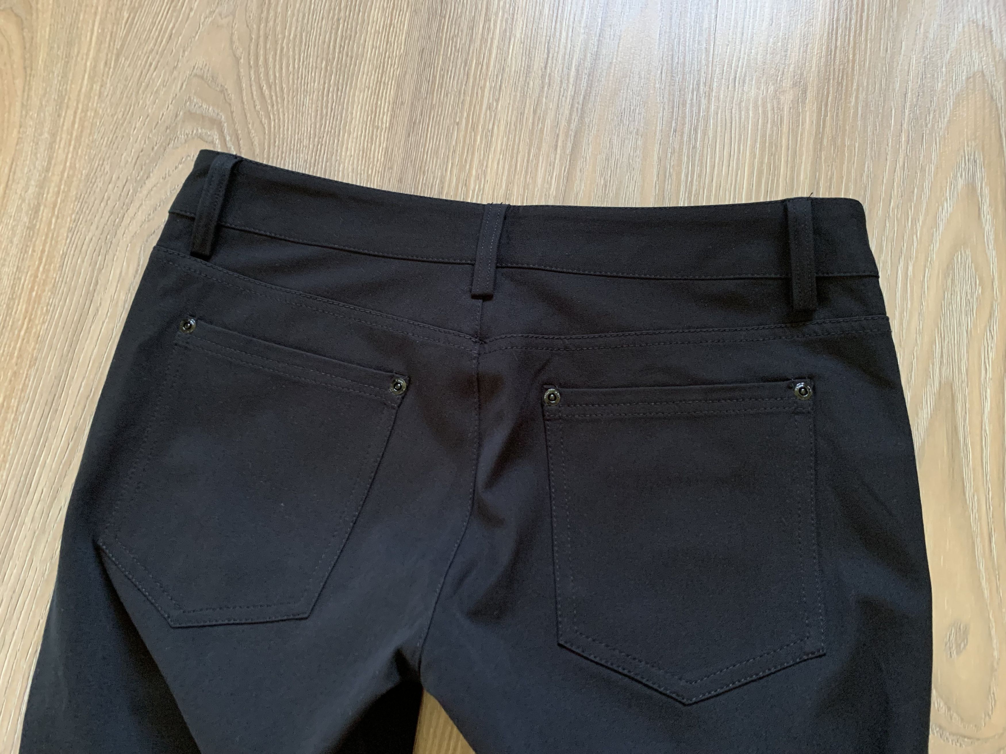 Other InWear Black Stretch Straight Leg Pants Size 30" / US 8 / IT 44 - 6 Thumbnail