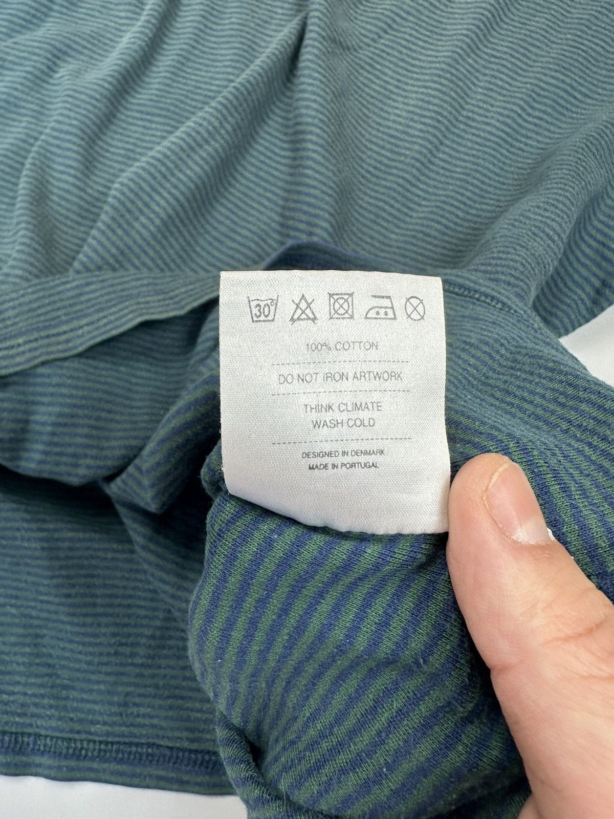 Norse Projects Norse Project Basic Tee Striped Size US M / EU 48-50 / 2 - 5 Thumbnail