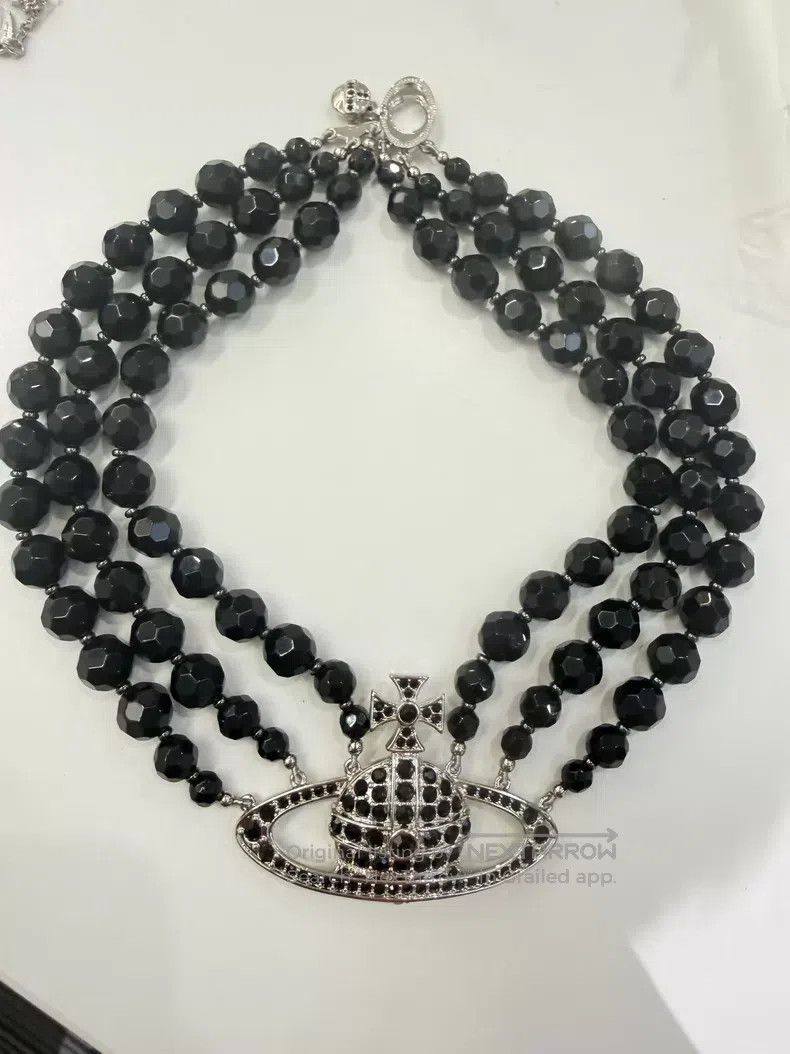 Vivienne Westwood Vivienne Westwood Saturn Necklace Size ONE SIZE - 1 Thumbnail