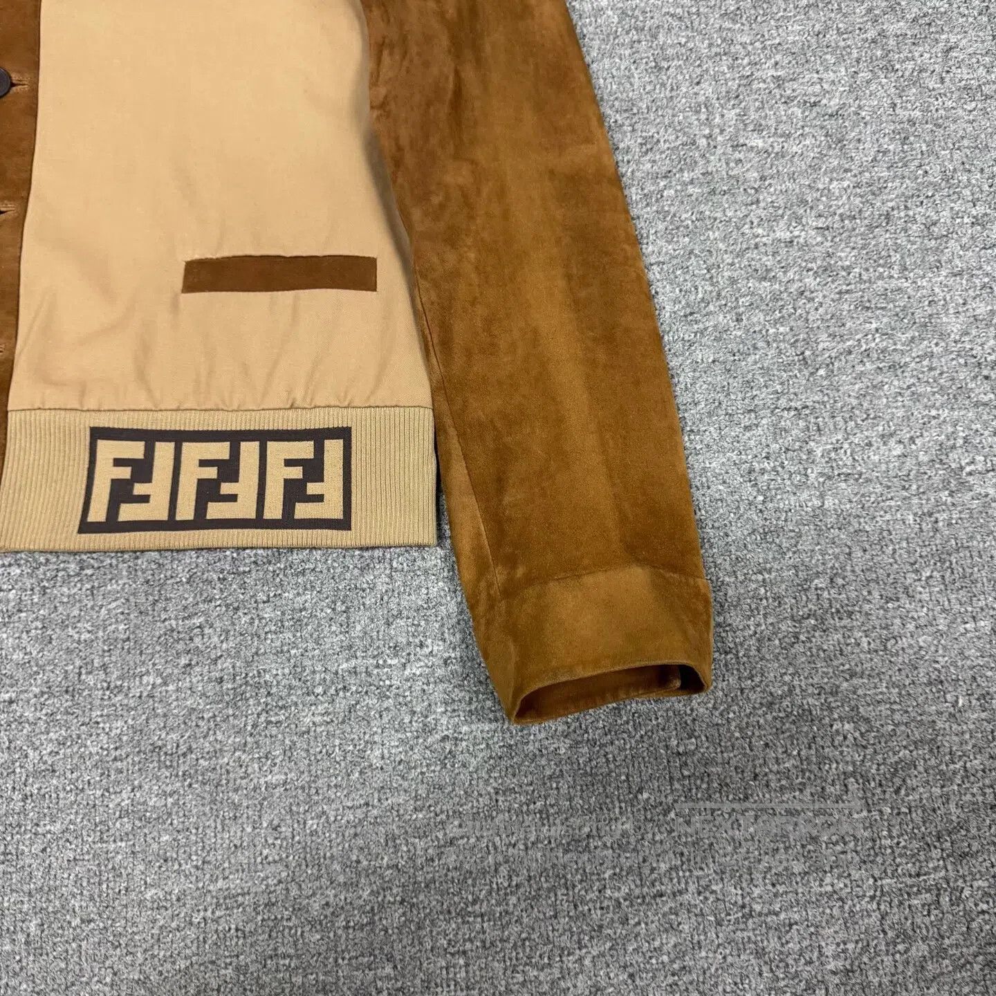 Fendi FENDI SIZE 48 Leather patchwork Karlson jacket| Size M / US 6-8 / IT 42-44 - 4 Thumbnail