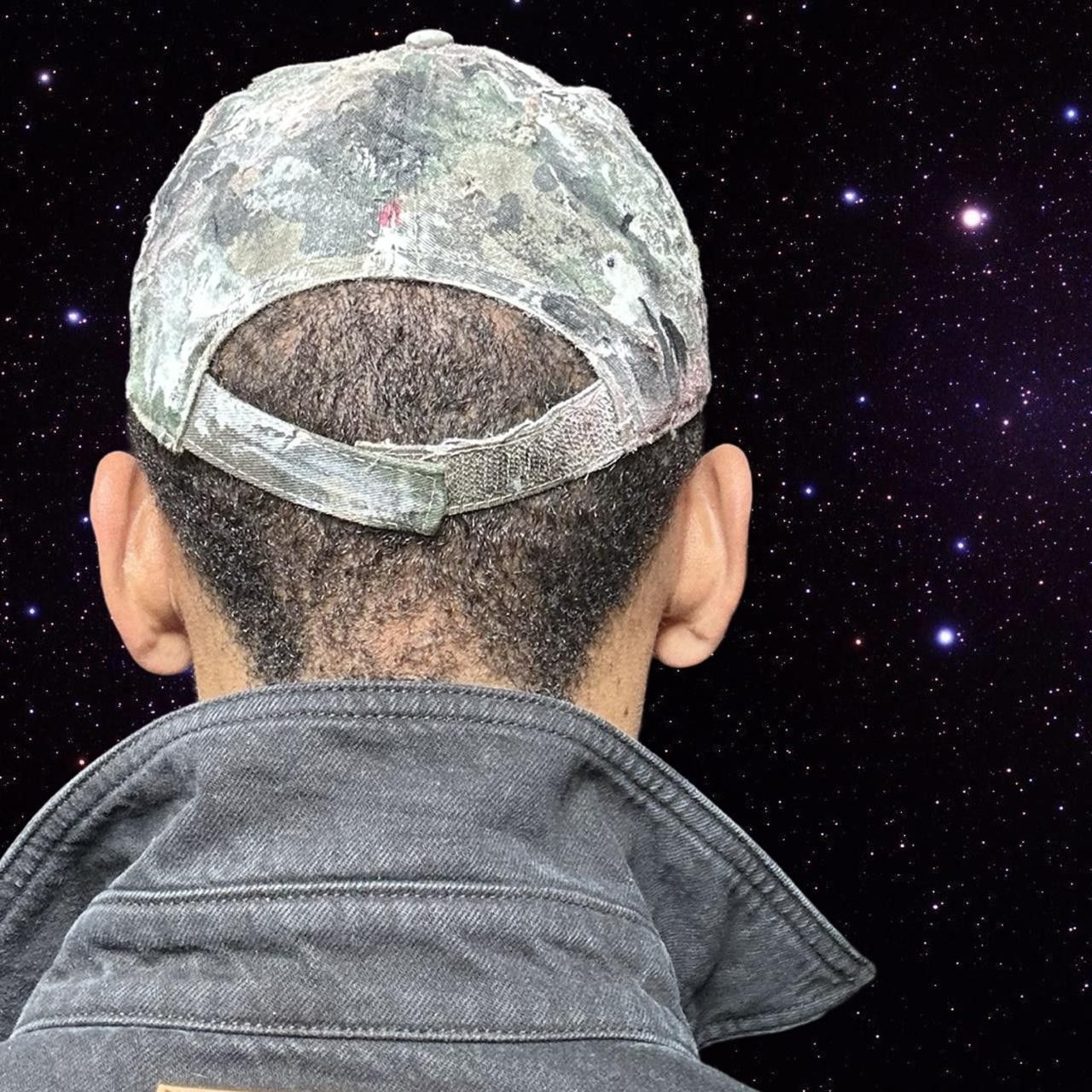 Other ASTROBOI* 'MM6' Brown Deconstructed Cut Out Camouflage Hat Size ONE SIZE - 5 Thumbnail