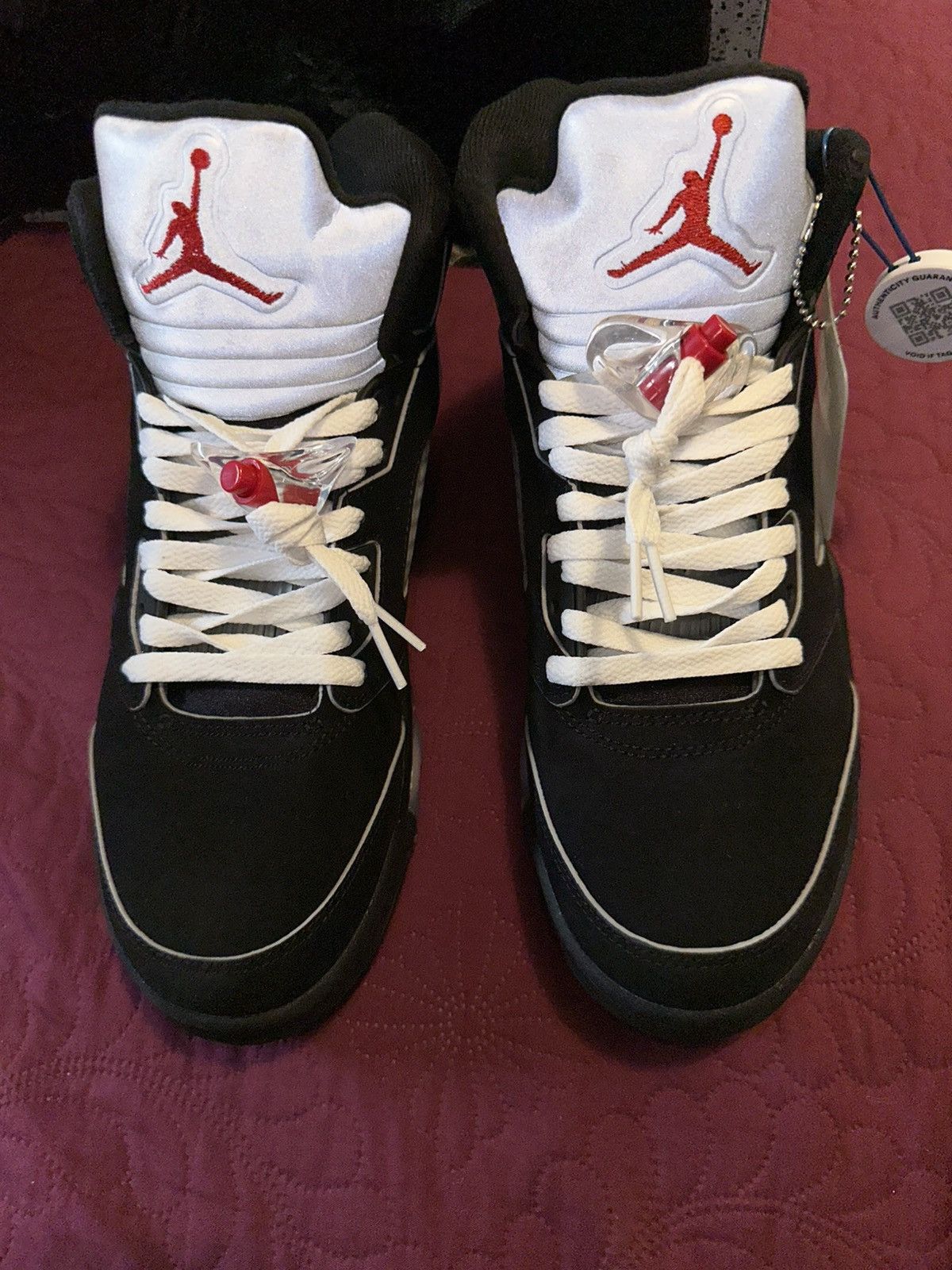 Jordan Brand Jordan 5 Black Metallic Size US 8 / EU 41 - 12 Thumbnail