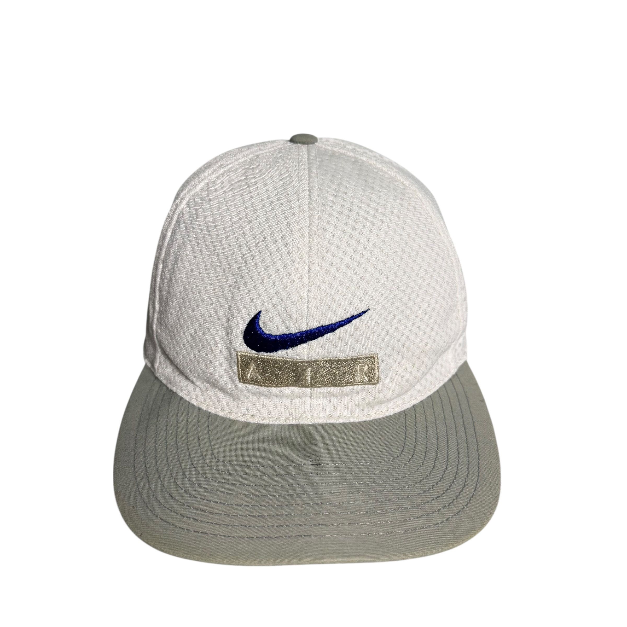 Nike 🔥RARE🔥Vintage Nike Air Swoosh Snapback Cap Hat Size ONE SIZE - 2 Thumbnail
