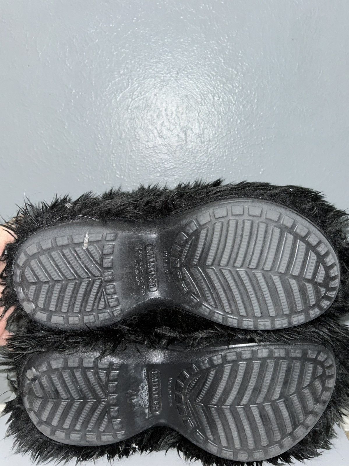 Balenciaga BALENCIAGA CROC FUR MULES Size US 8.5 / EU 41-42 - 4 Thumbnail